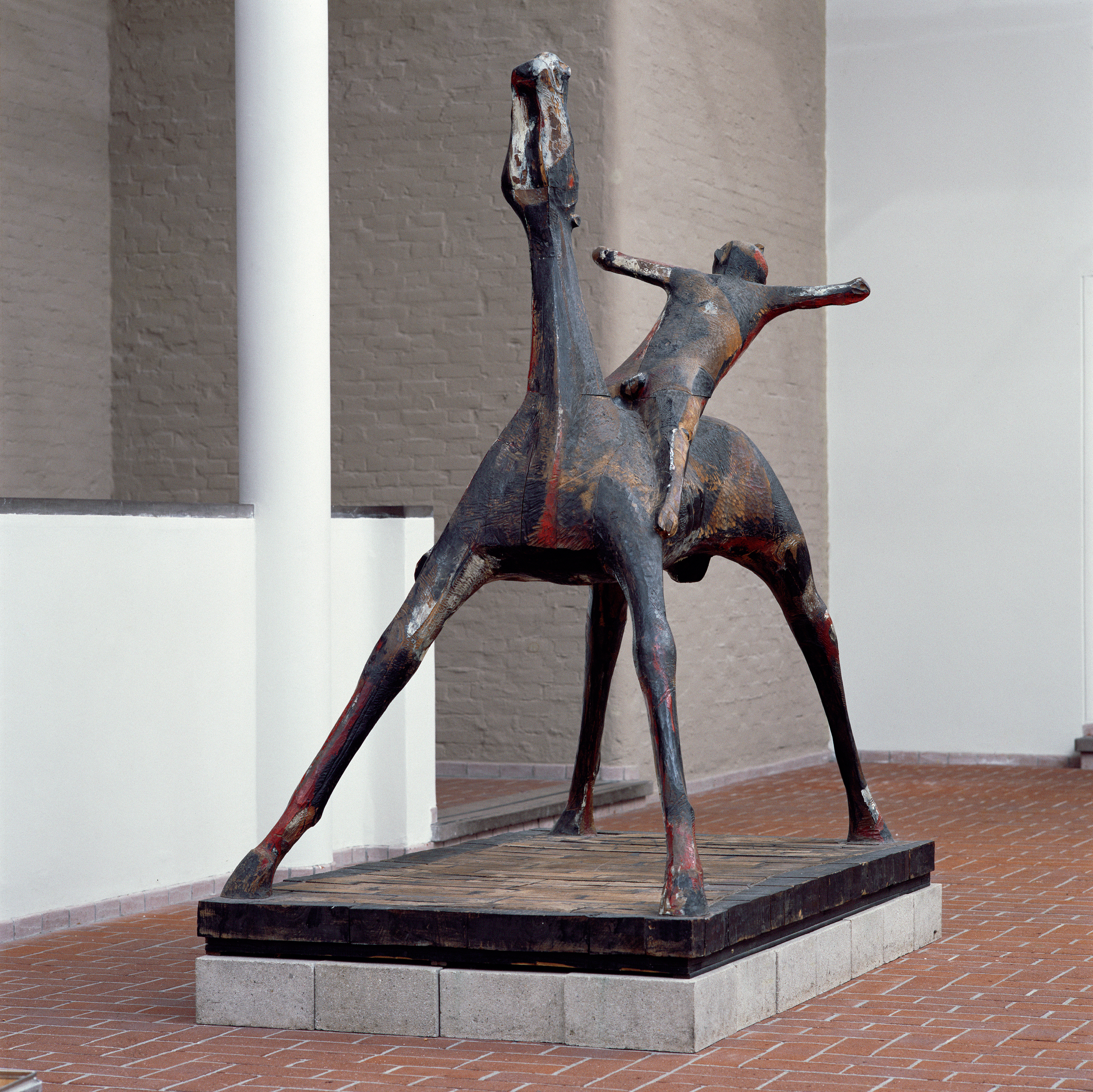 Pferd und Reiter by Marino Marini - 1951 - 1955 - 213 x 205 x 121 cm Kröller-Müller Museum