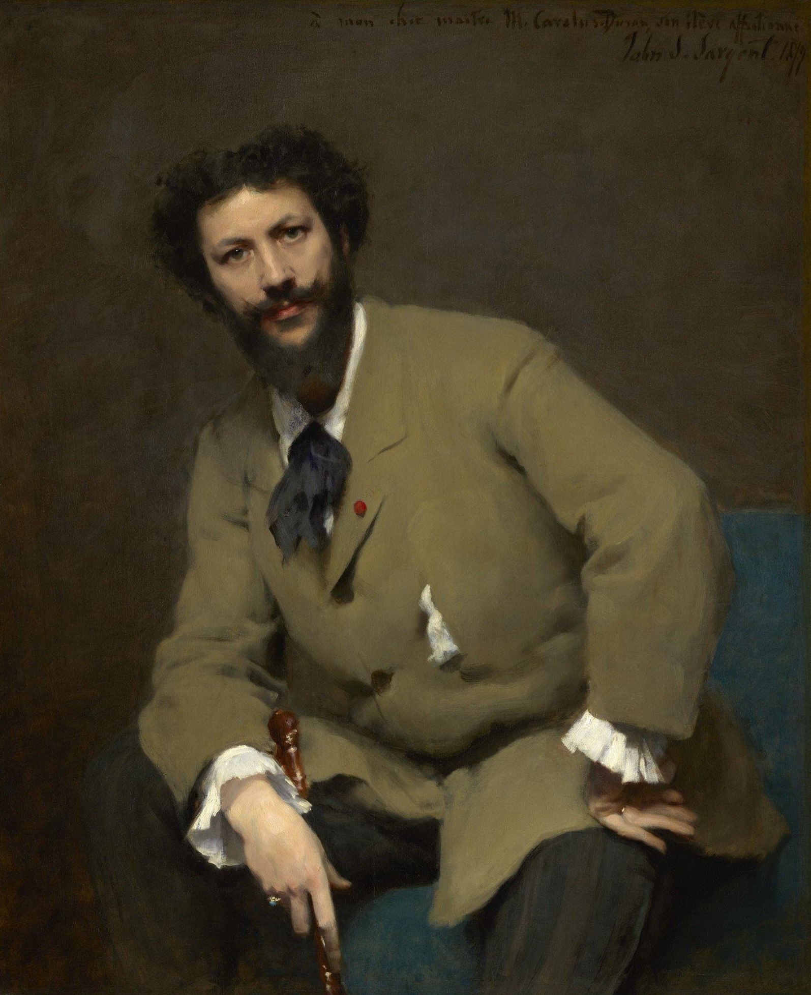 Carolus-Duran by John Singer Sargent - 1879 - 116.8 x 96 cm 