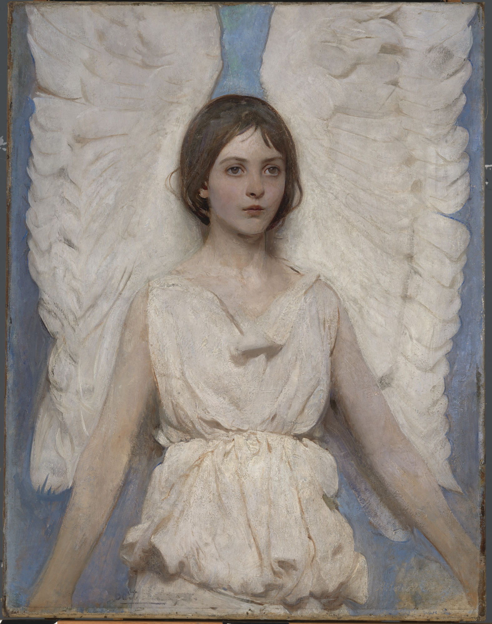 Melek by Abbott Handerson Thayer - 1887 - 92.0 x 71.5 cm 