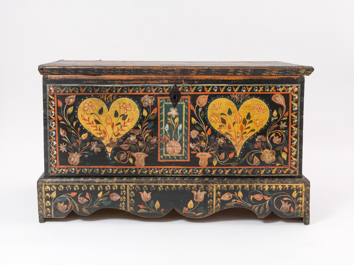 Chest, Štrba by Unknown Artist - half of the 19th century Slovak National Museum - Museum of History