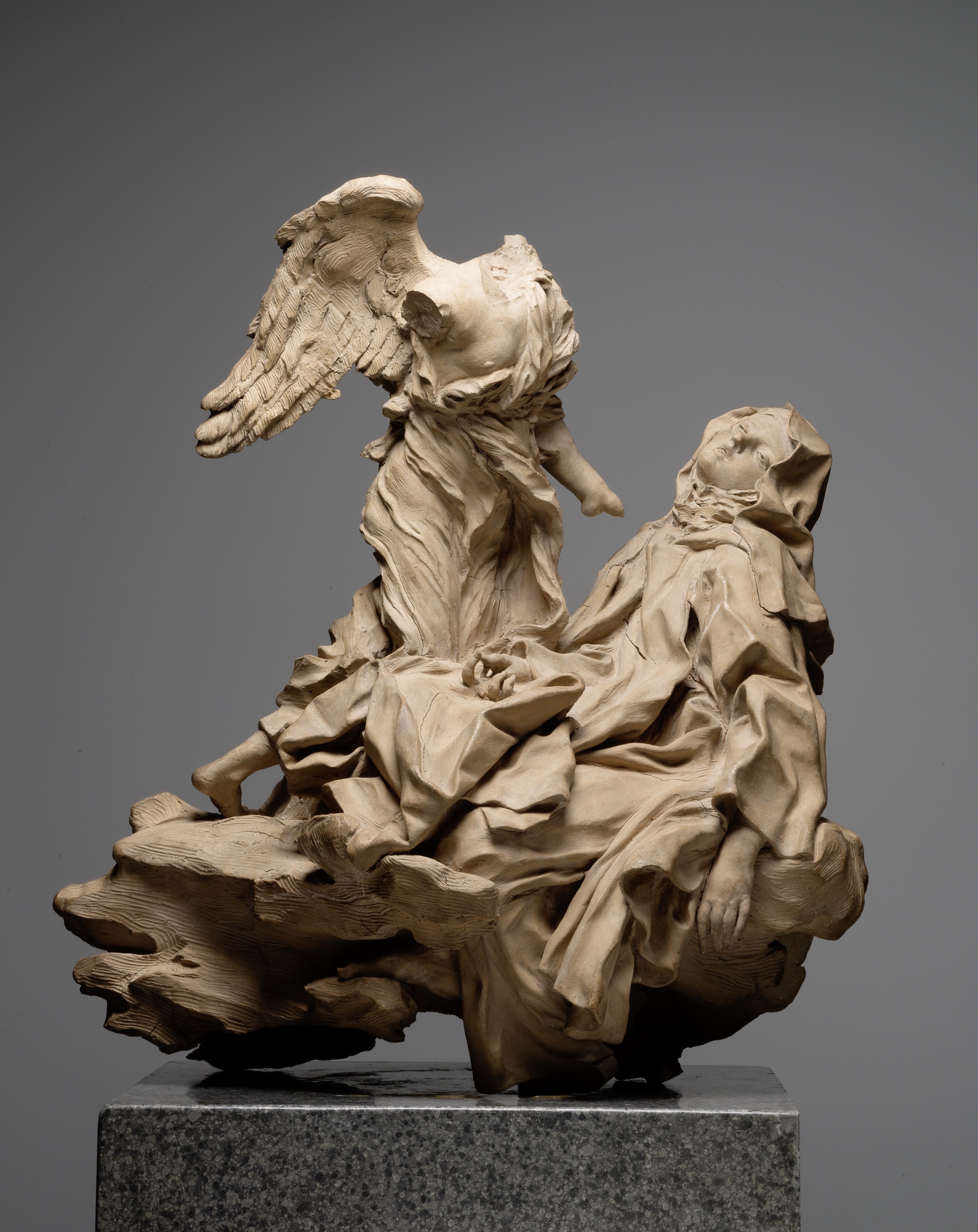 聖特蕾莎的神魂超拔 by Gianlorenzo Bernini - 1647 - 高47 cm 