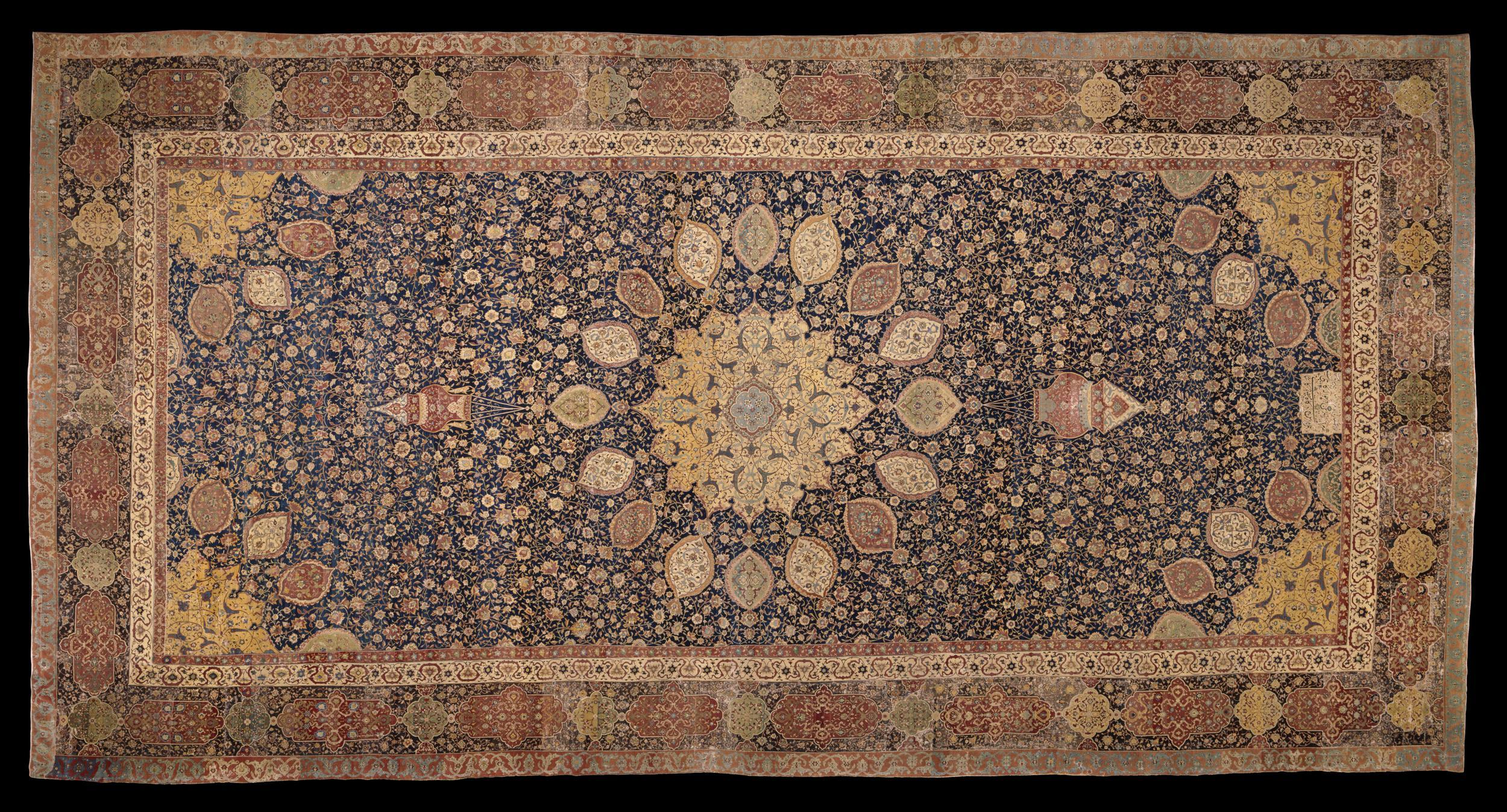 Ardabil-tapijt by Onbekende Artiest - 1539 - 1540 - 11 x 5,35 m 