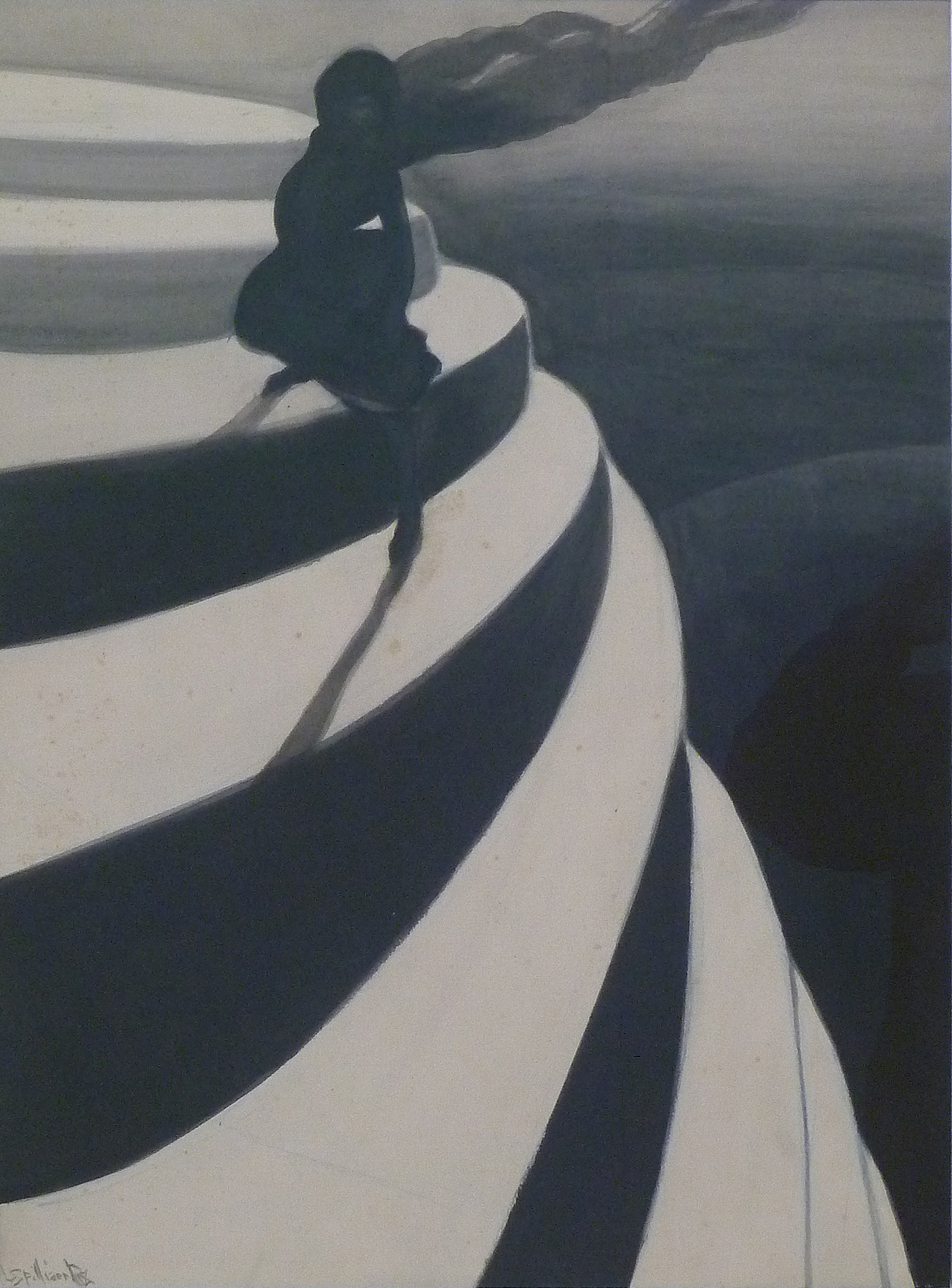 Vertigo by Léon Spilliaert - 1908 - 64 x 48 cm Mu.ZEE