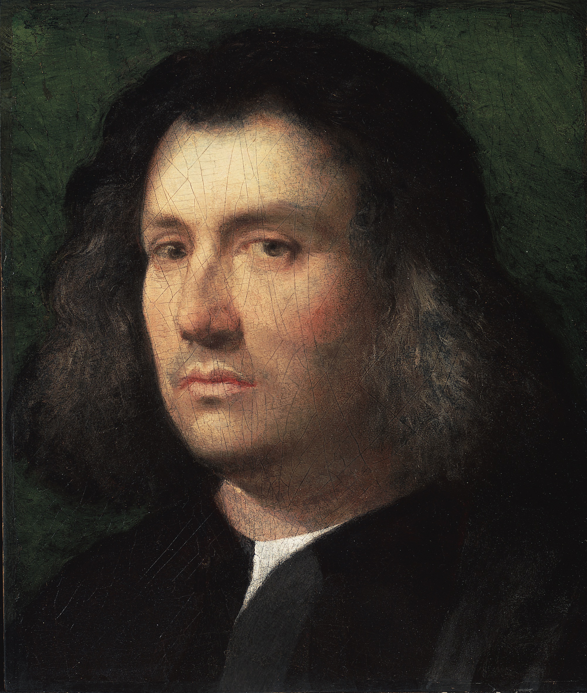 Portrait of a Man (‘Terris Portrait’) by  Giorgione - 1506 San Diego Museum of Art
