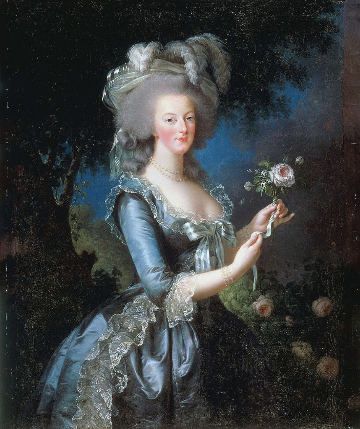 Η Μαρία Αντουανέτα by Ελιζαμπέτ Βιζέ Λε Μπρεν - 1783 