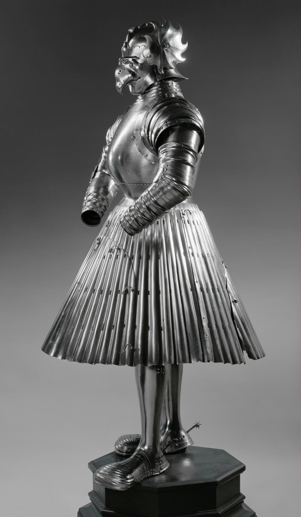 Латний костюм для пішого бою by Unknown Artist - Орієнтовно 1526 рік 