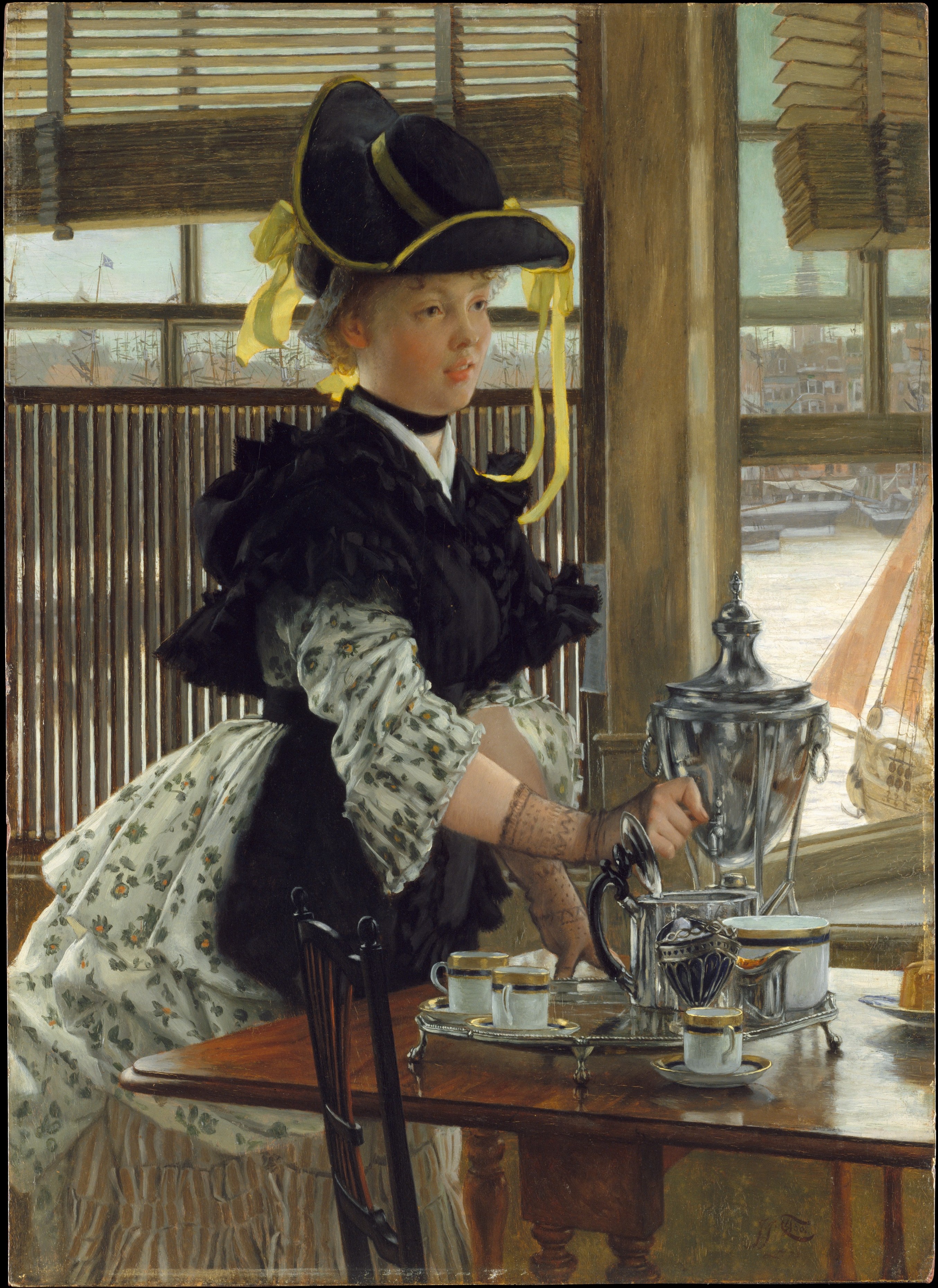Tea by James Tissot - 1872 - 66 x 47.9 cm Metropolitan Museum of Art