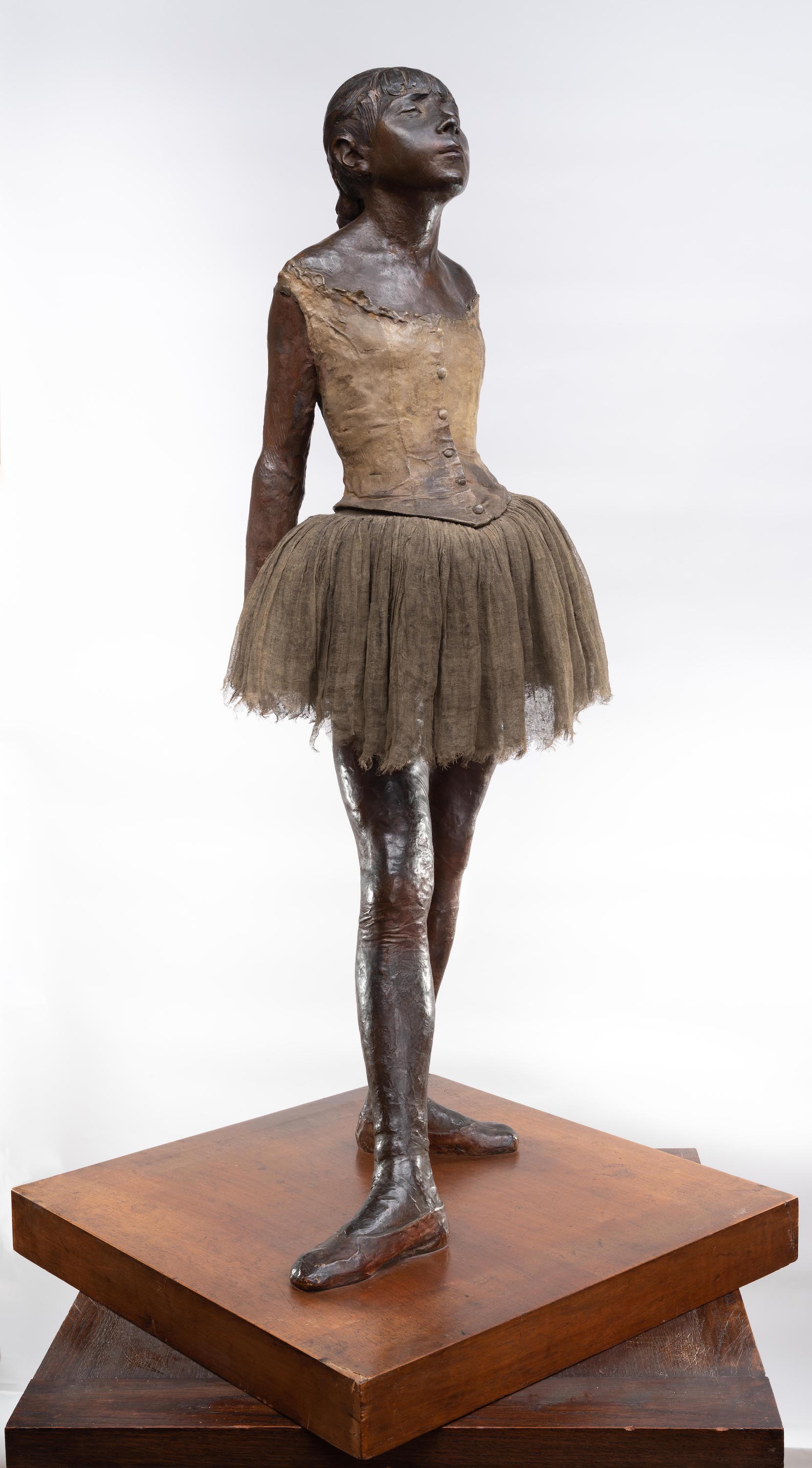 14살의 어린 무희 by Edgar Degas - 1881 - 높이 98 cm 