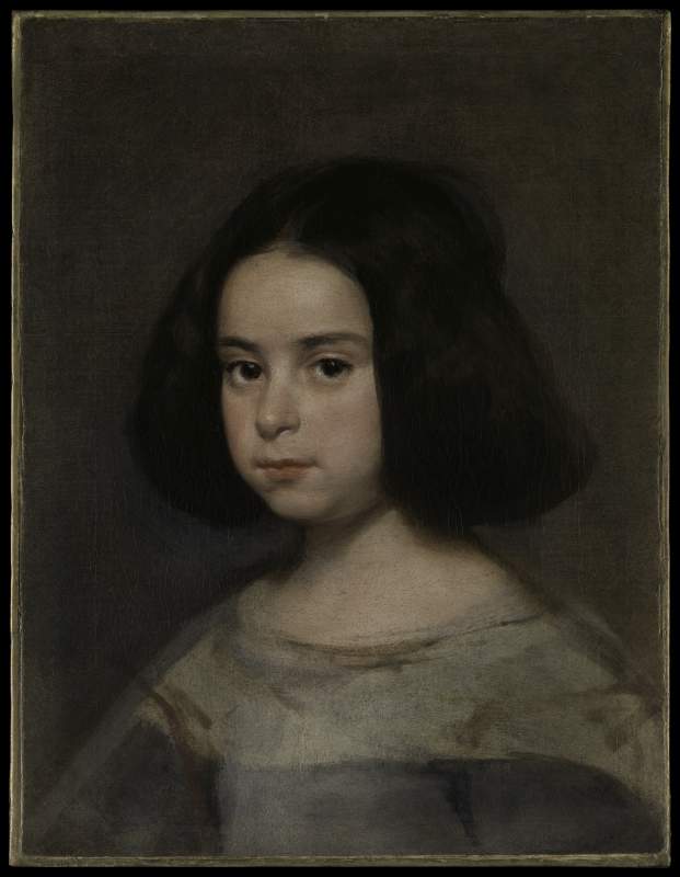 少女の肖像 by Diego Velázquez via DailyArt mobile app