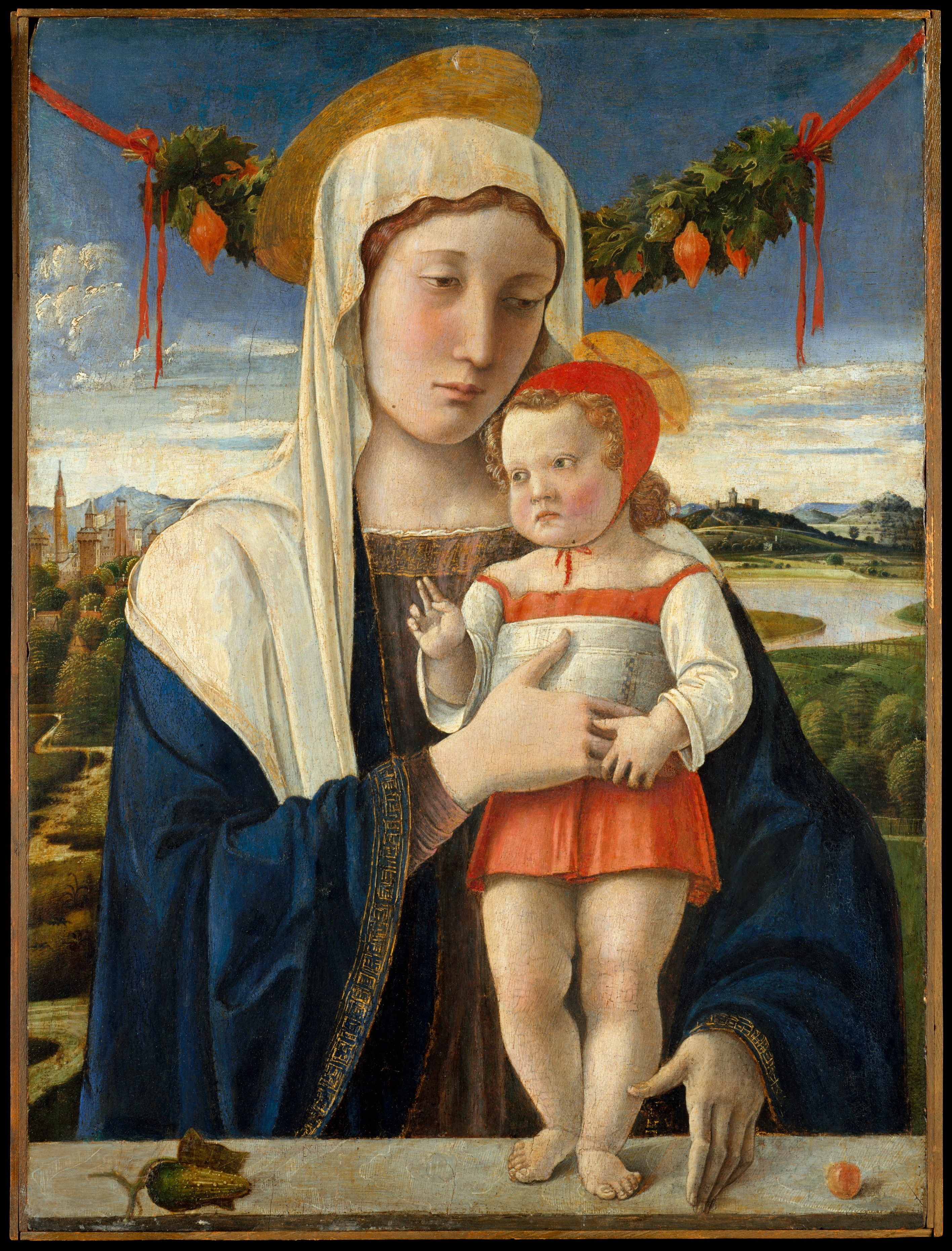 Madonna and Child by Giovanni Bellini - ca. 1470 - 54 x 40 cm Metropolitan Museum of Art
