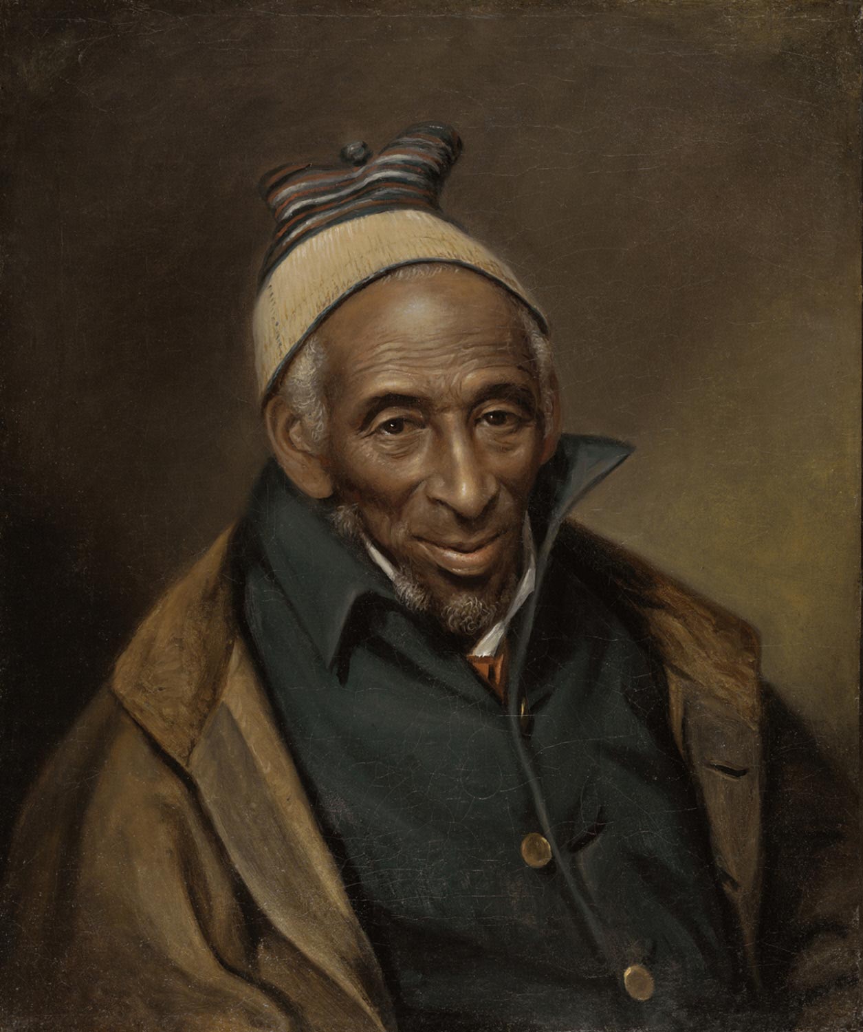 Ritratto di Yarrow Mamout (Muhammad Yaro) by Charles Willson Peale - 1819 - 61 × 50.8 cm 