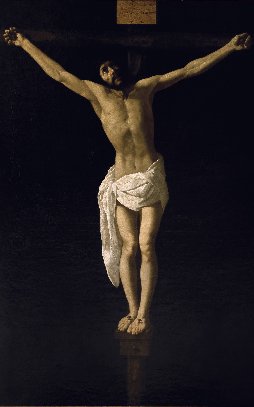 Crucifixión by Francisco de Zurbarán - circa 1630 - 168.9 x 109.8 cm Museo de Arte de Ponce