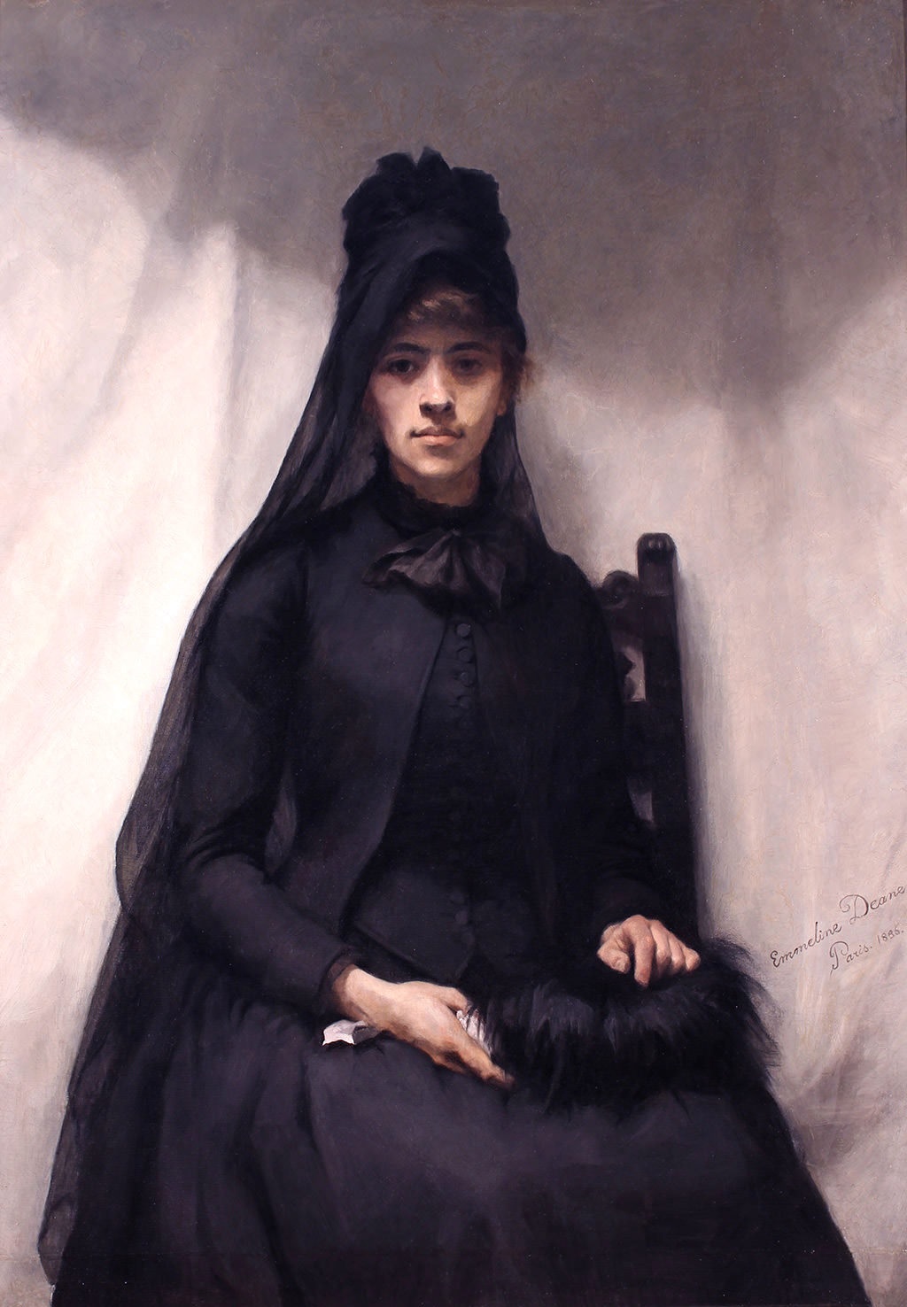 Anna Bilinska by Emmeline Deane - 1886 - 128 x 90.7 cm Victoria Art Gallery