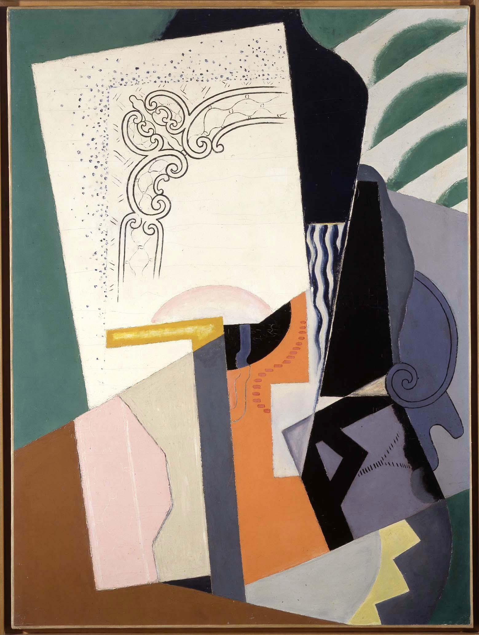 Kubistická kompozice by María Blanchard - 1916-1919 - 154 x 114 cm 