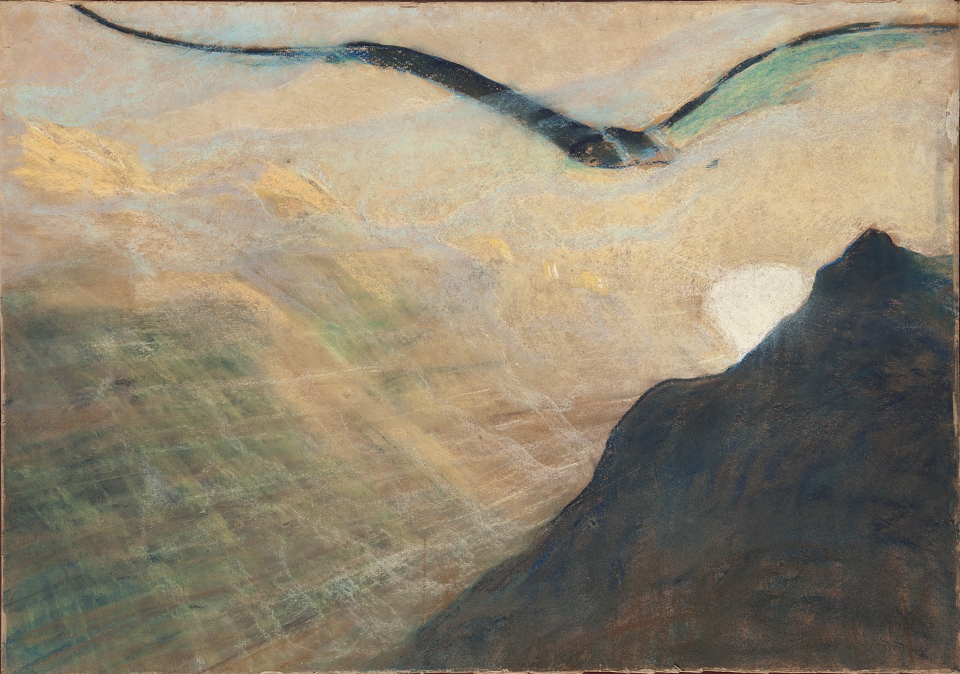 Vești by Mikalojus Konstantinas Čiurlionis - 1905 - 29.6 x 21.3 cm 