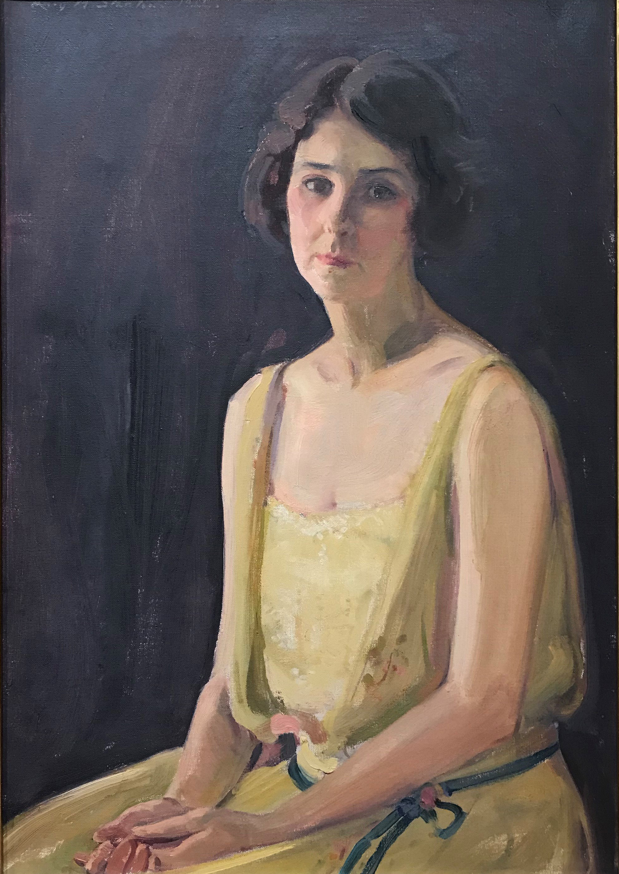 伊莉莎白·佩頓·斯坦頓 by Lucy May Stanton - 1922 年 - 64.8 × 44.8 釐米 