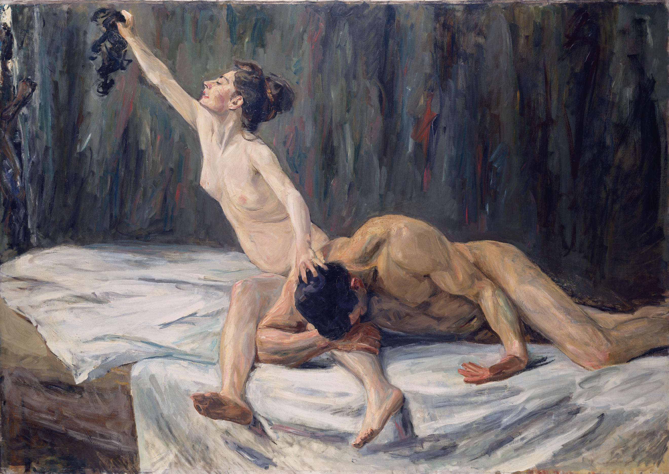 Samson and Delilah by Max Liebermann - 1902 - 151.2 x 212.0 cm Städel Museum