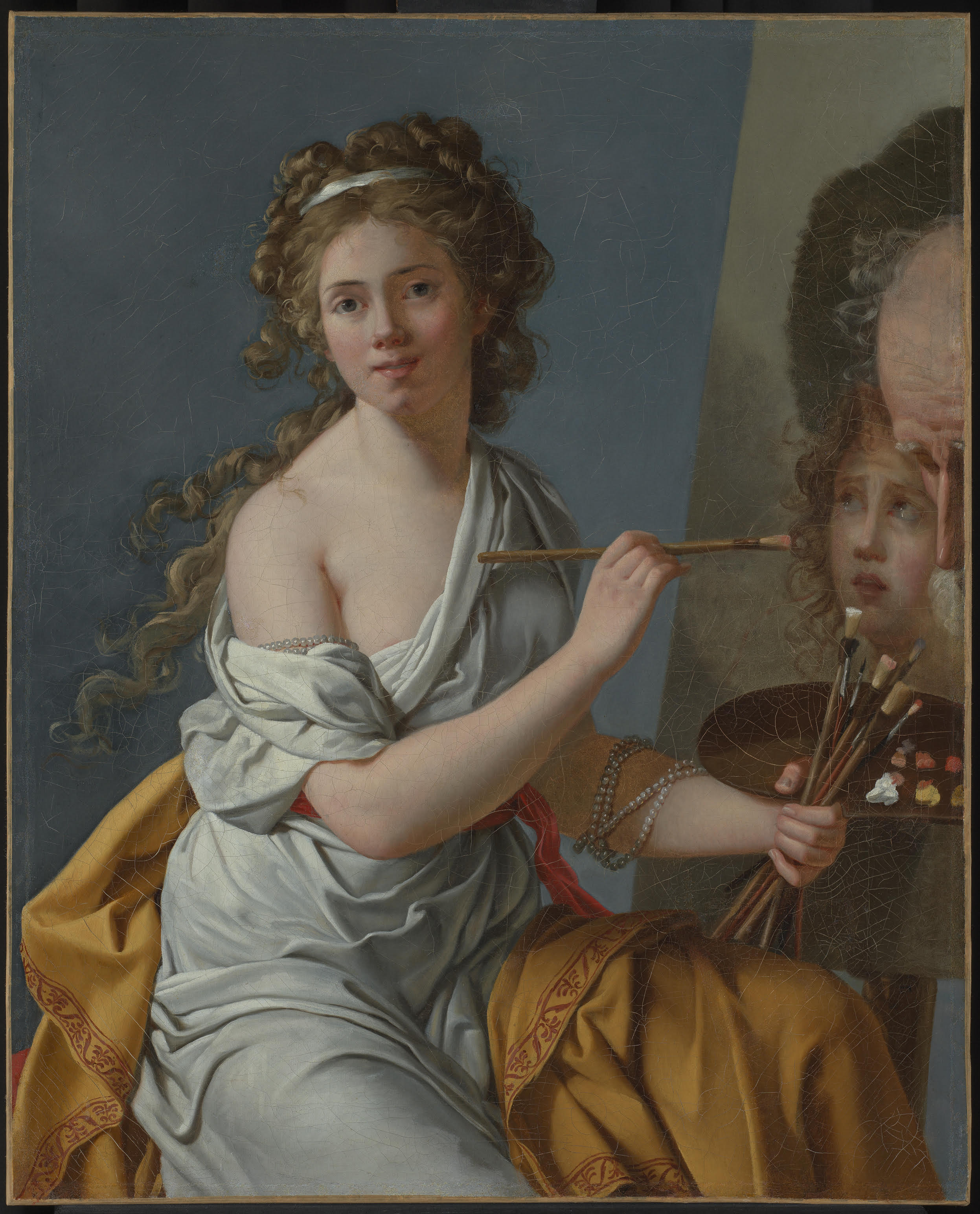 Аутопортрет by Marie Benoist - 1786. - 95,7 цм · 78,5 цм 