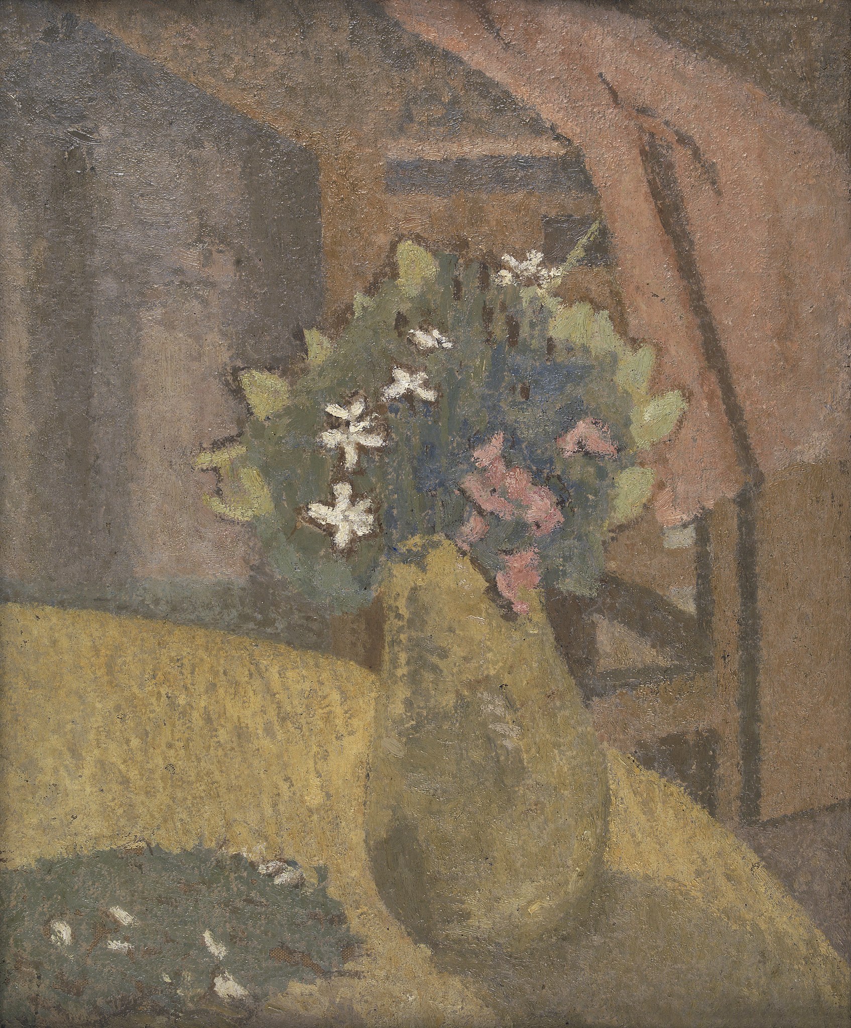 Vase of Flowers by Gwen John - 1910s - 40 x 32 cm National Library of Wales
