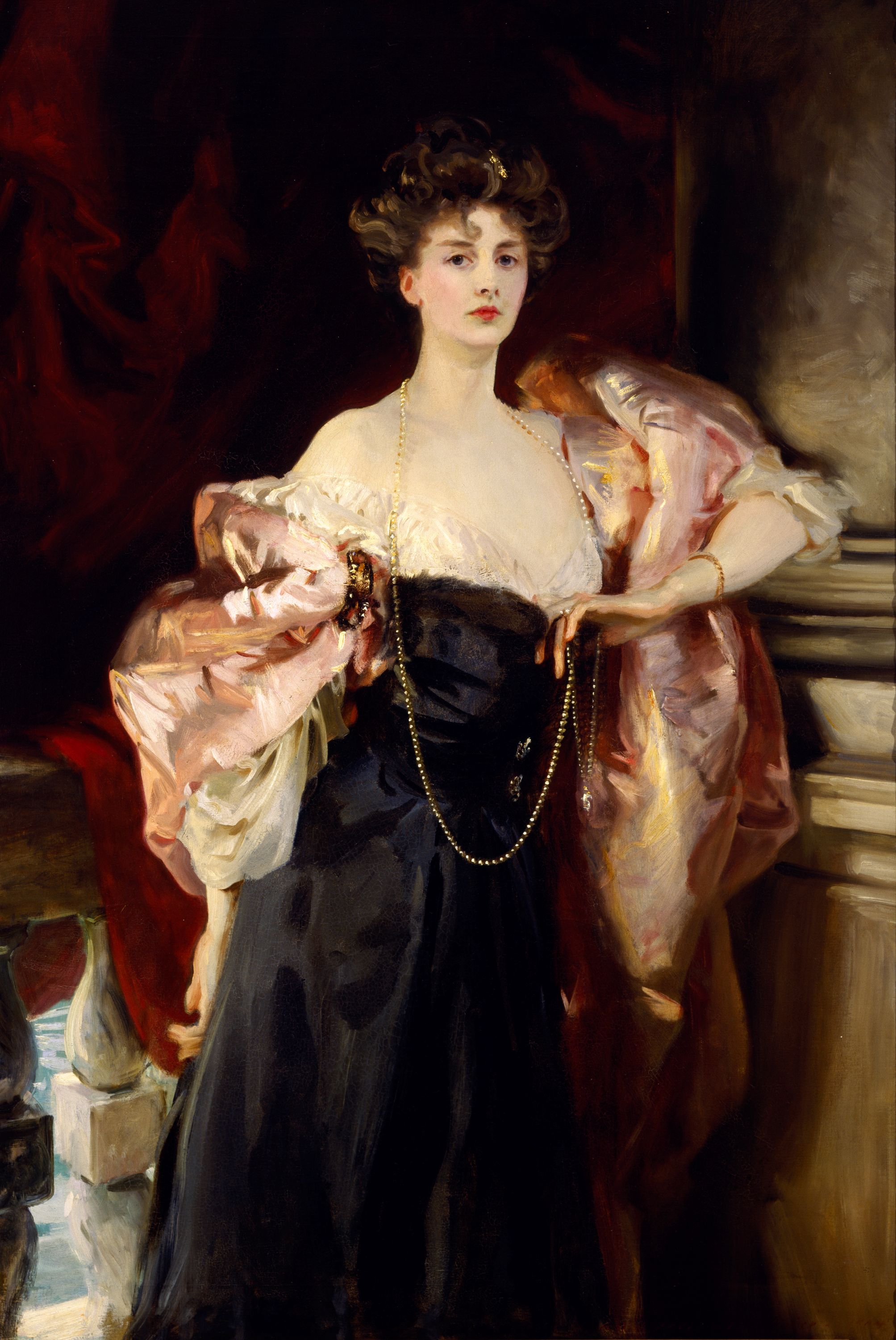Helen Vincent, Viscountess D'Abernon by John Singer Sargent - 1904 - 157.4 x 101.6 cm Birmingham Museum of Art