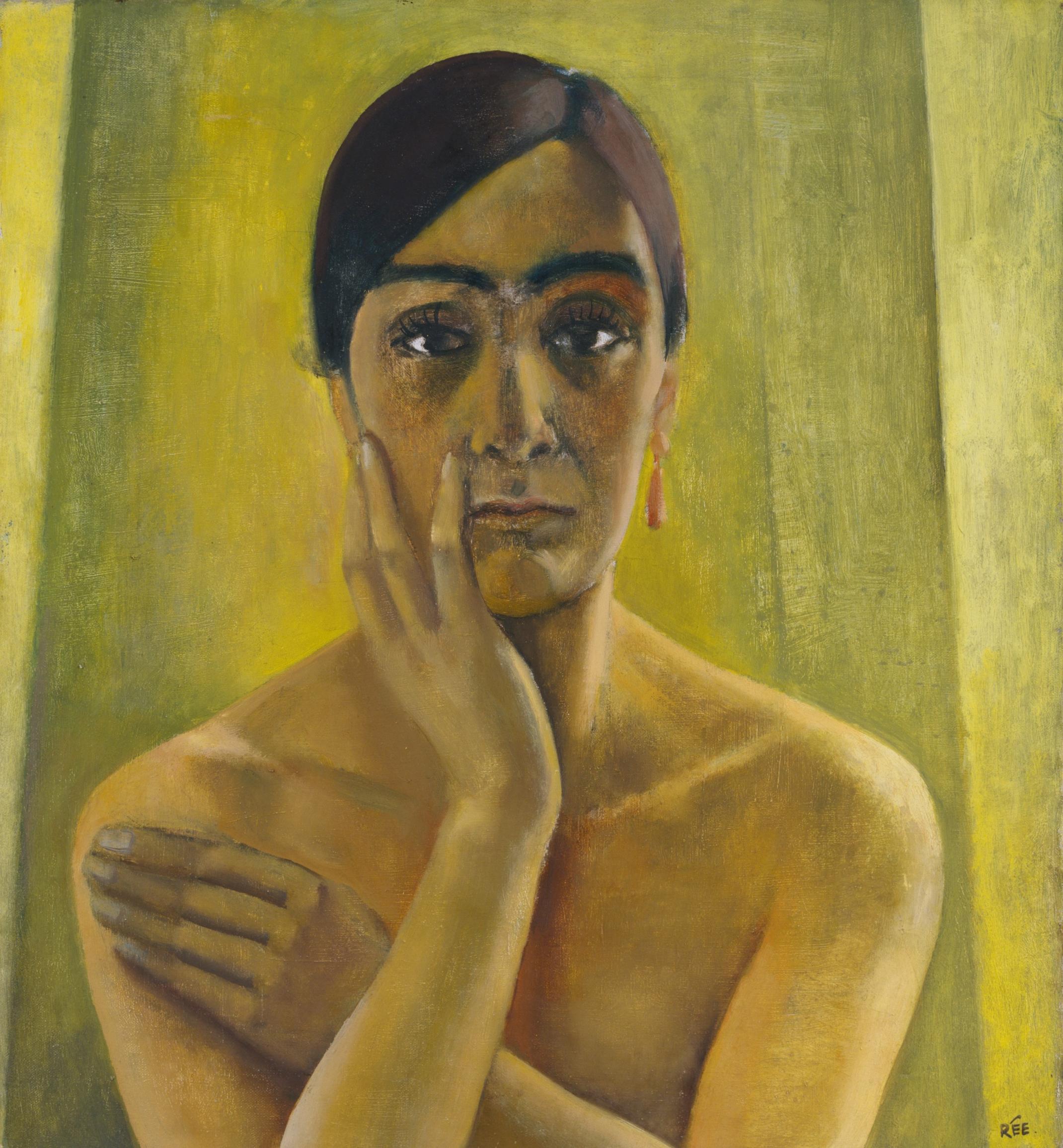 Autorretrato by Anita Rée - 1930 - 66 x 60,8 cm Hamburger Kunsthalle
