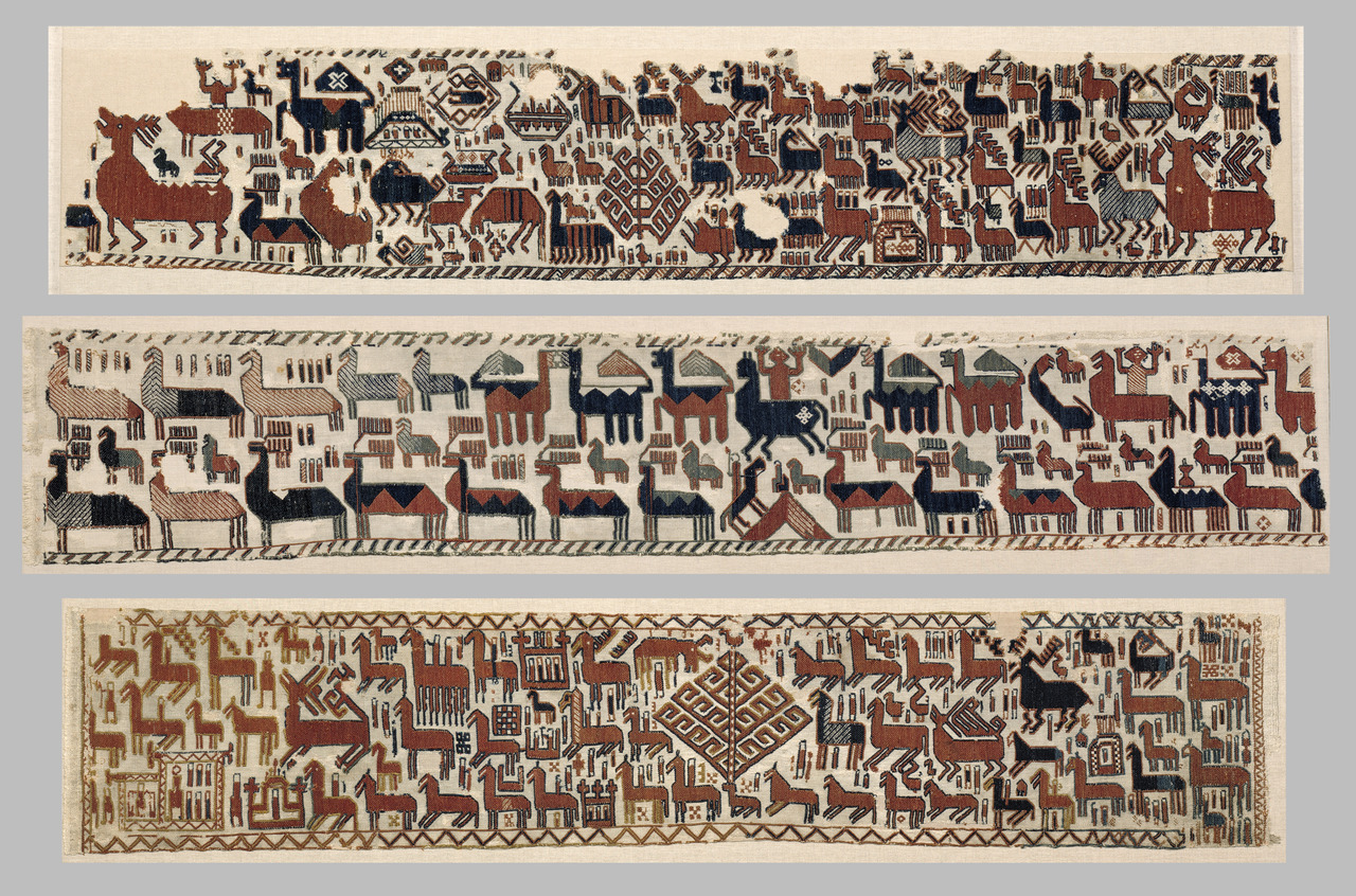 Överhogdal Duvar Halıları (orig. "Överhogdal Tapestries") by Bilinmeyen Sanatçı - M.S. 1040 ve 1170 arası 