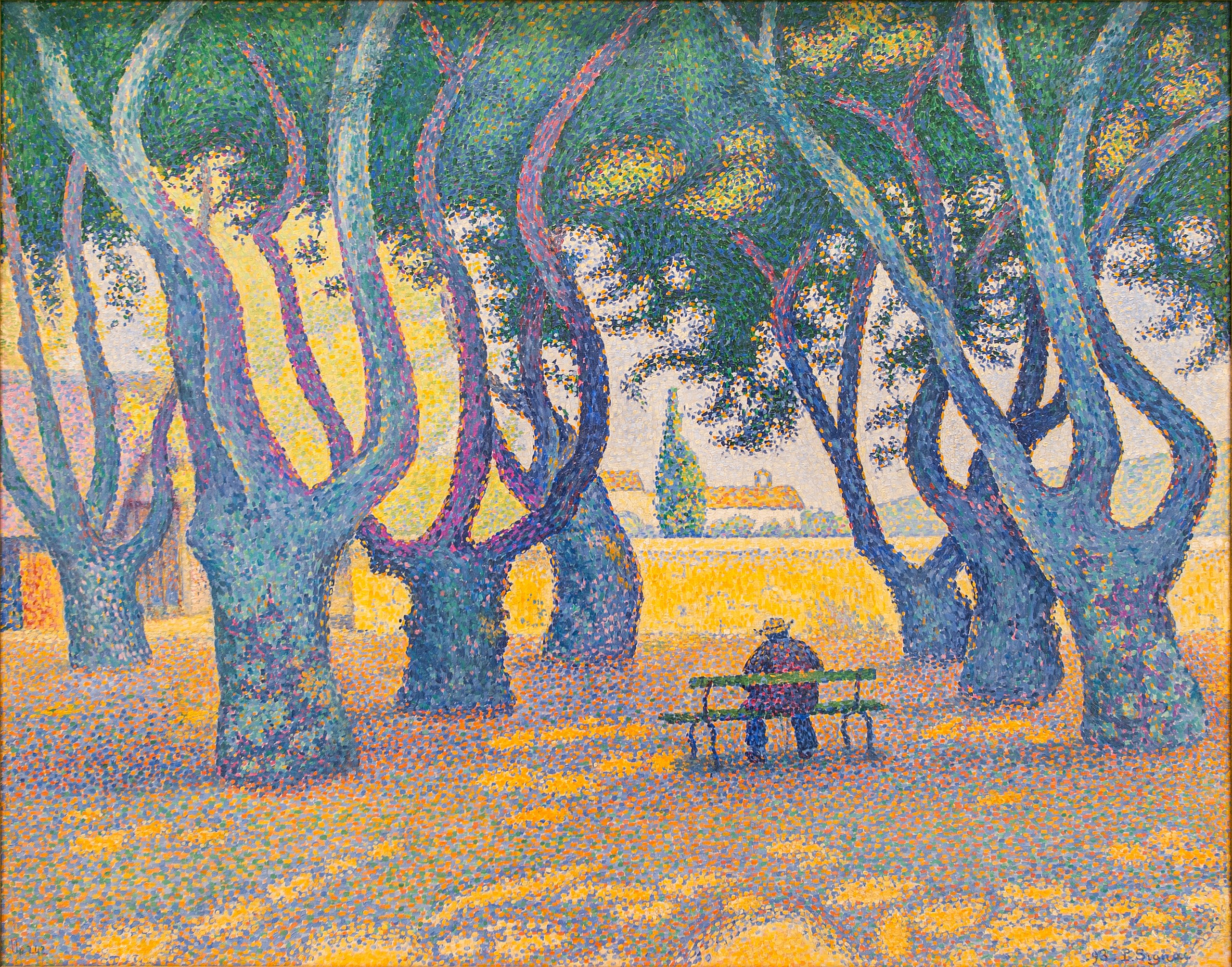 Πλας ντε Λις, Σαιντ Τροπέ by Paul Signac - 1893 - 65.4 x 81.9 εκ 