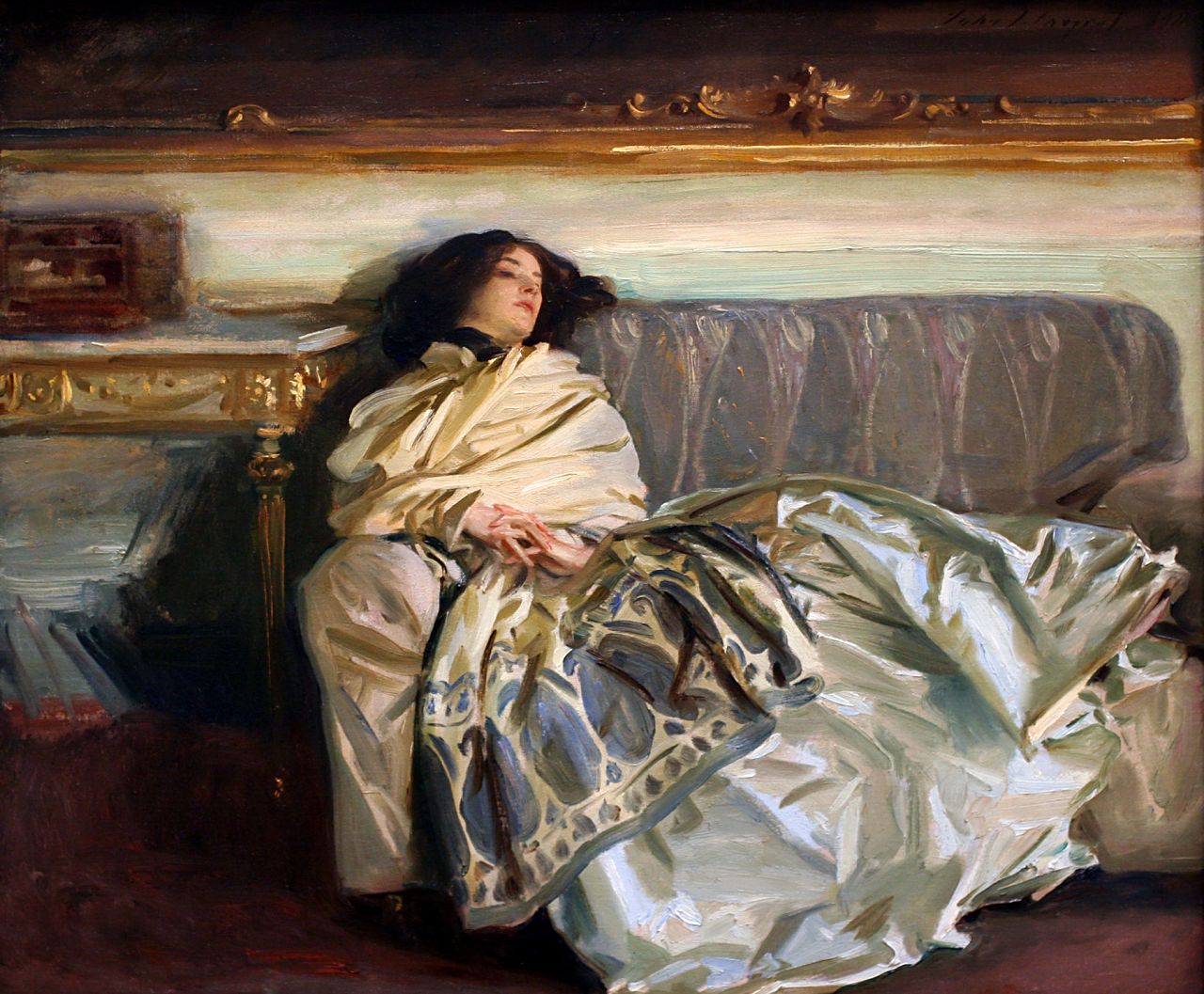 Nonchaloir (Odpoczynek) by John Singer Sargent - 1911 - 64 x 76 cm 