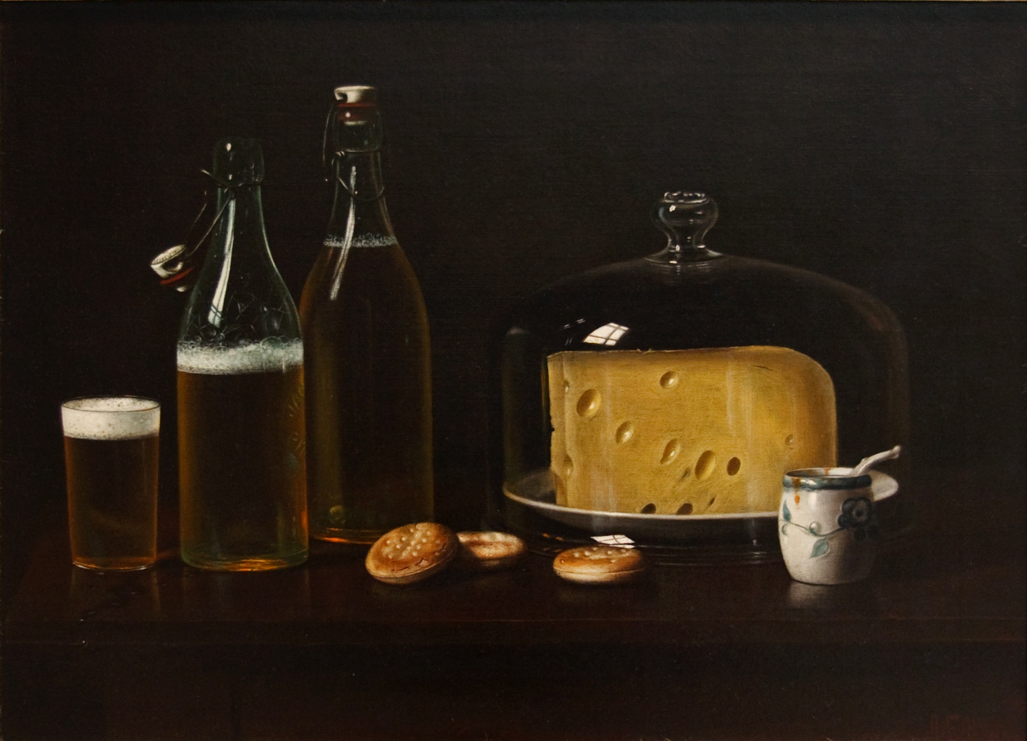 야식(Late Night Snack) by Albert Francis King - 1900년경 - 40.6 cm x 56 cm 