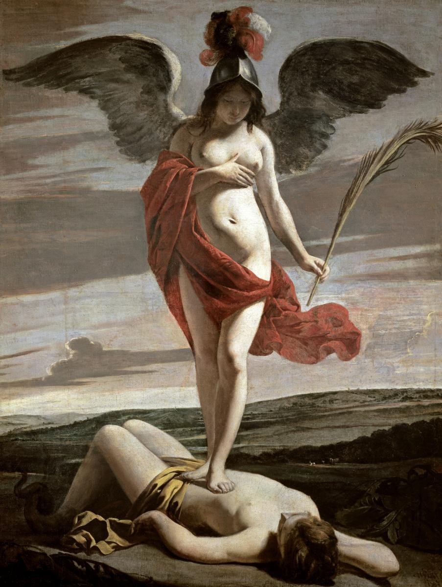 Allegory of Victory by Le Nain brothers - c. 1635 - 115 x 115 cm Musée du Louvre