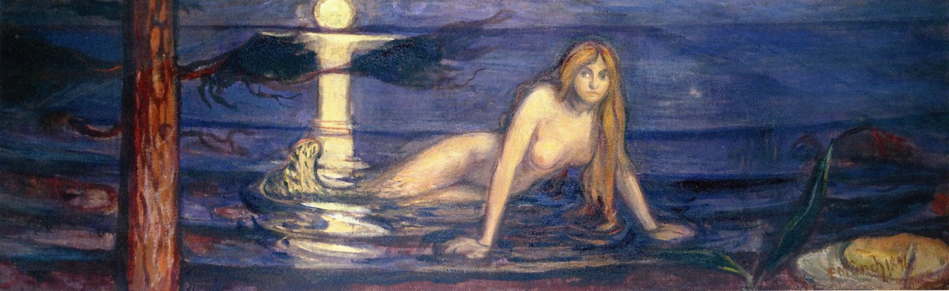 La sirène by Edvard Munch - 1896 