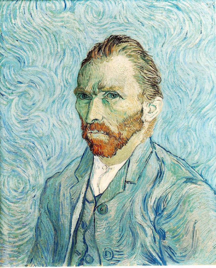 Self-portrait by Vincent van Gogh - 1889 - 65 × 54 cm  Musée d'Orsay