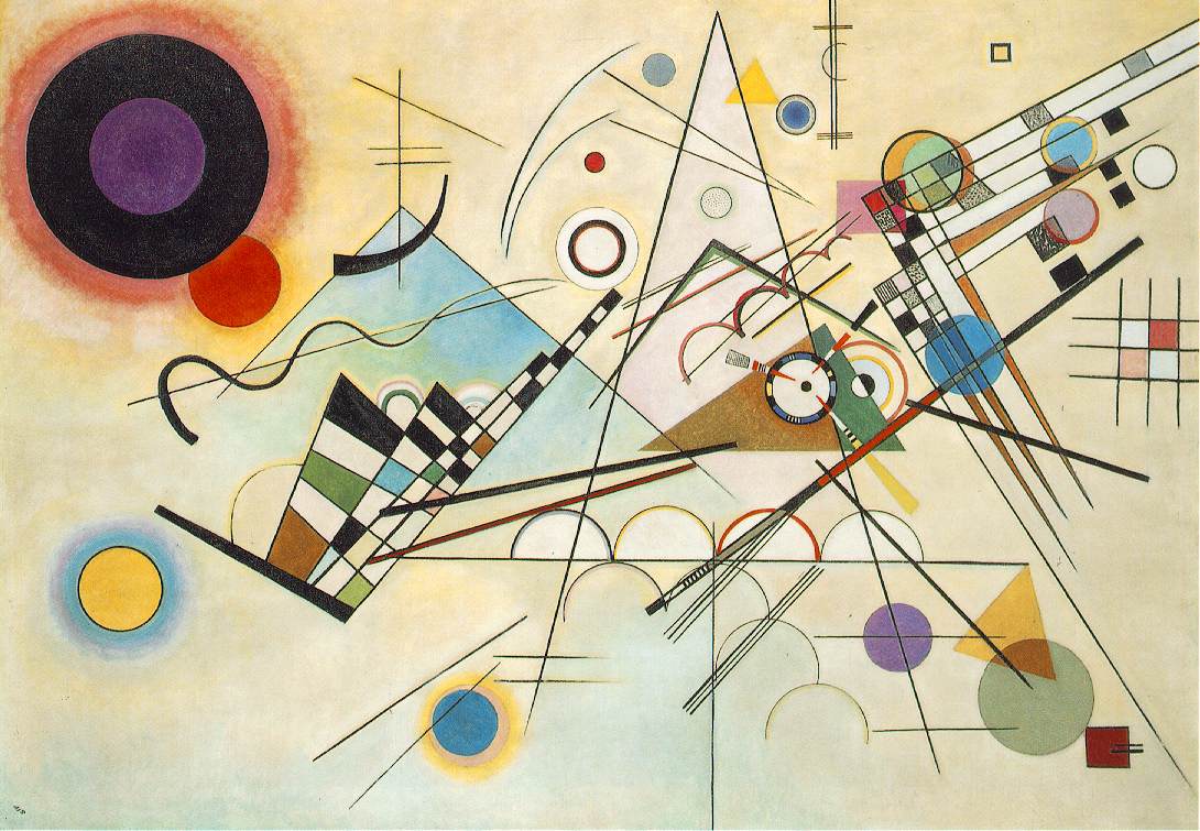Compoziția VIII by Wassily Kandinsky - 1923 - 140 x 201 cm 