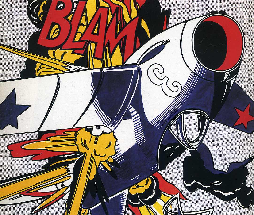 Blam by Roy Lichtenstein - 1962 - 172,7 cm x 203,2 cm 