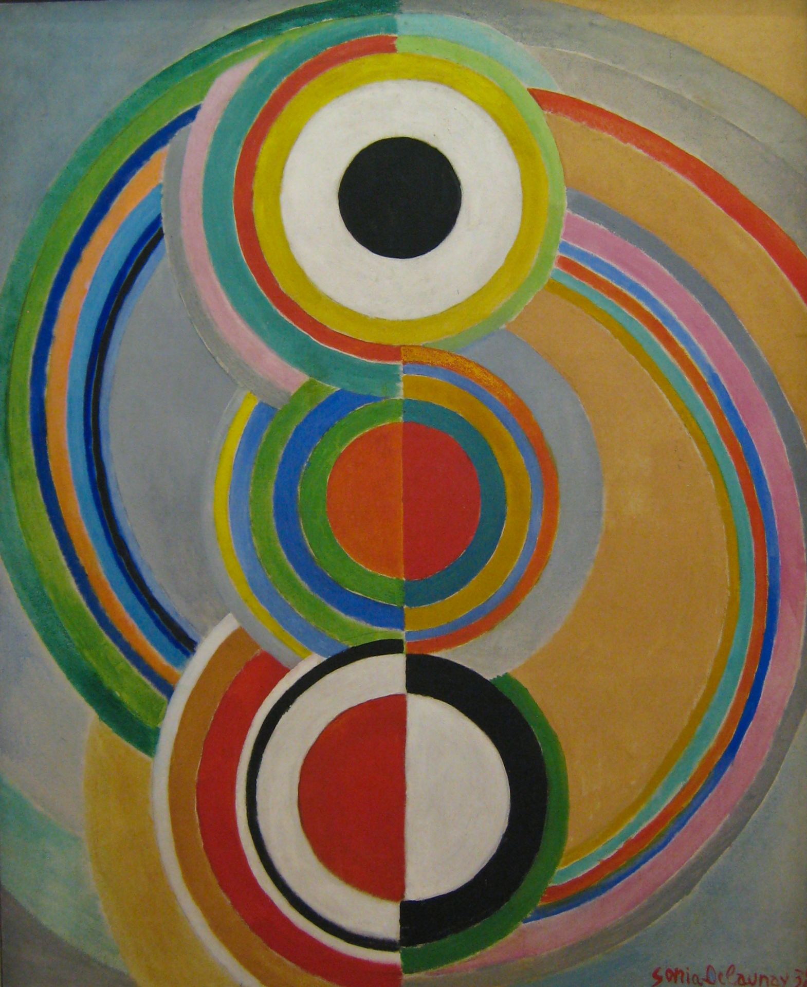 Ритм by Sonia Delaunay - 1938 - 182 x 149 см 