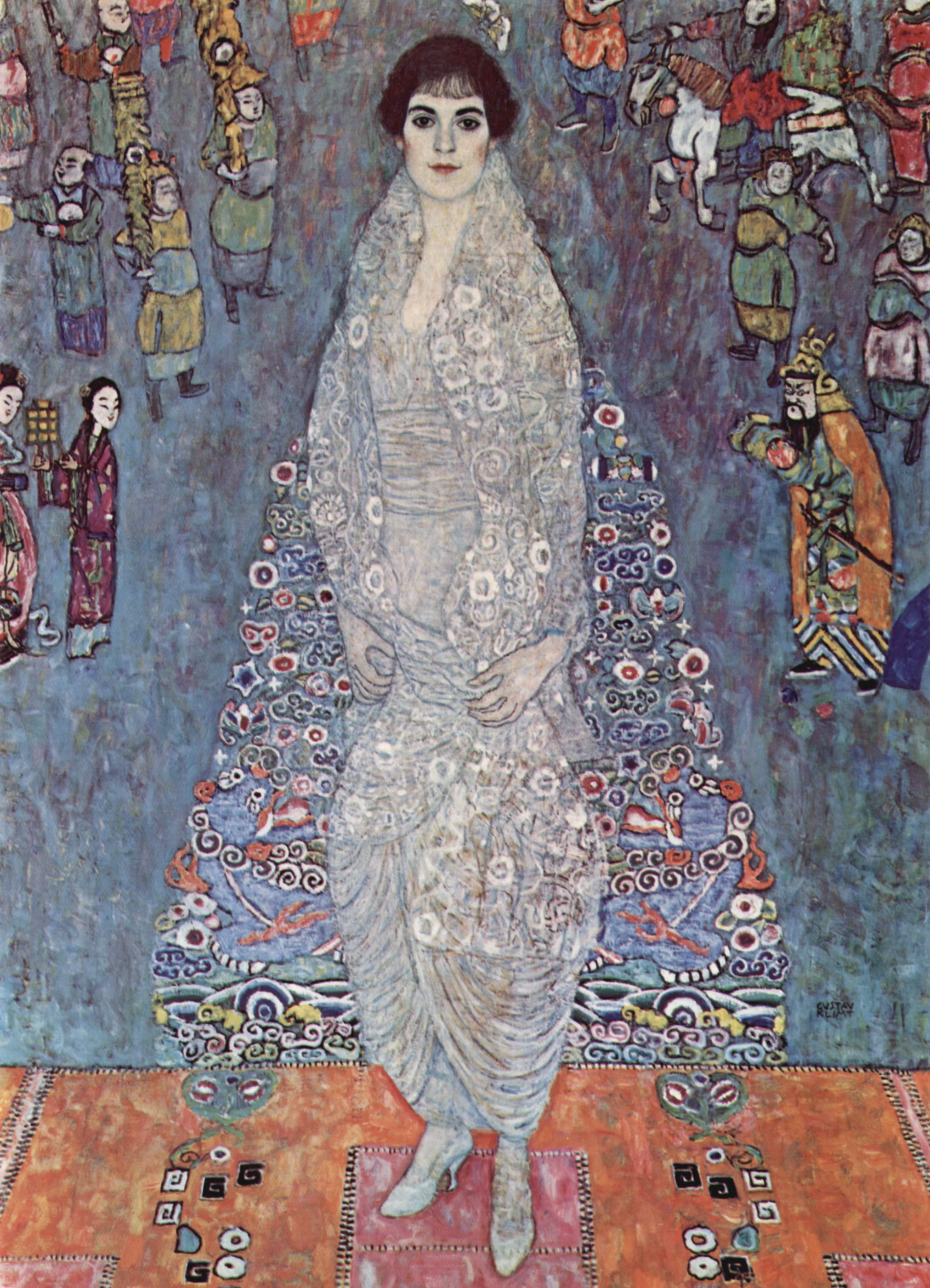 伊丽莎白·巴乔芬-埃希特男爵夫人 by 古斯塔夫· 克林姆特画 - 1914-1916 - 180 × 126 cm 
