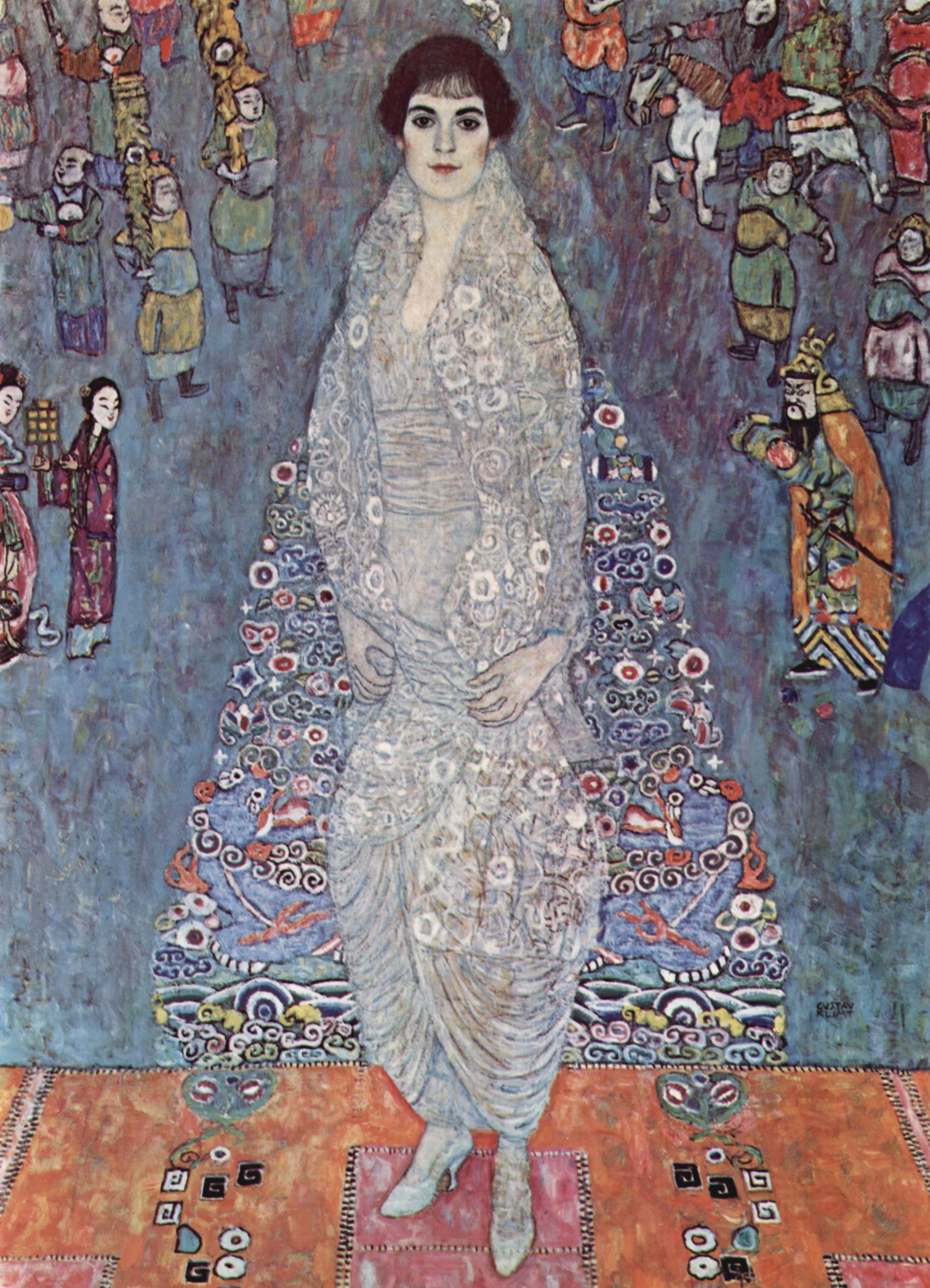 伊莉莎白·巴霍芬-伊克特男爵夫人 by 古斯塔夫 克林姆 - 1914-1916 - 180 × 126 釐米 