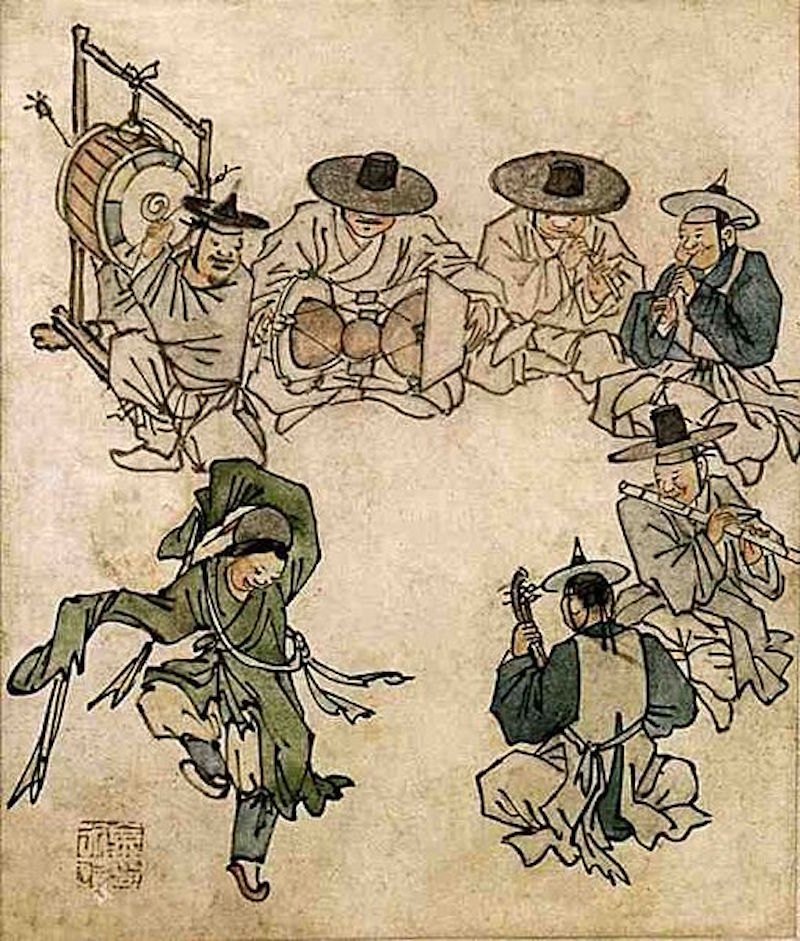 《舞男》 by 弘道 金 - 1780 - - 