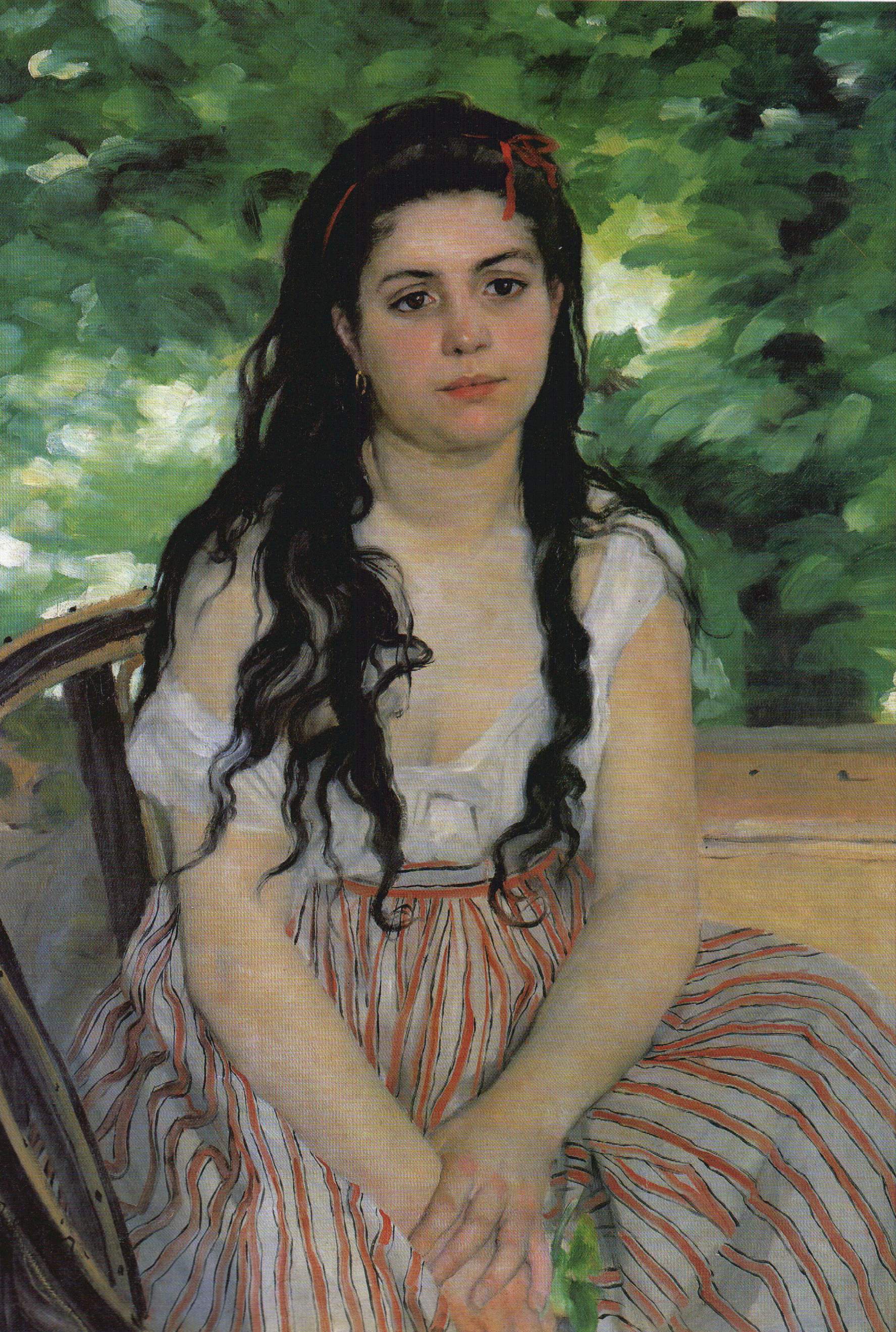 Summertime by Pierre-Auguste Renoir - 1865 - 85 x 59 cm Alte NationalgalerienameAlte Nationalgalerie