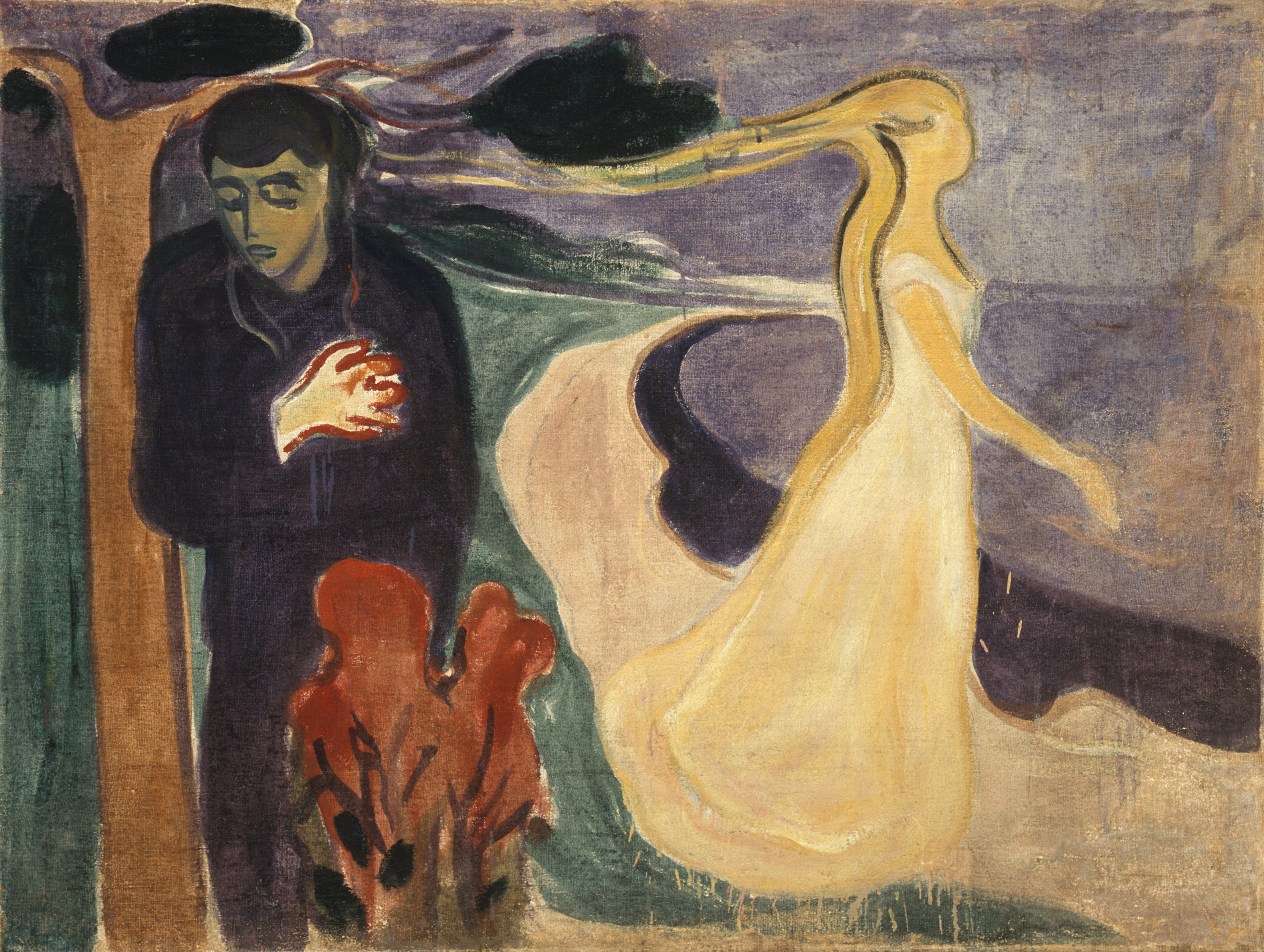 Separare  by Edvard Munch - 1896 - 127 x 96 cm 