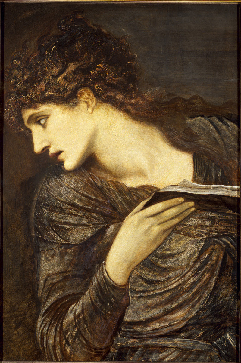 妮妙 by 伯恩· 琼斯 - 1873 - 30 x 20 英尺 特拉华艺术博物馆