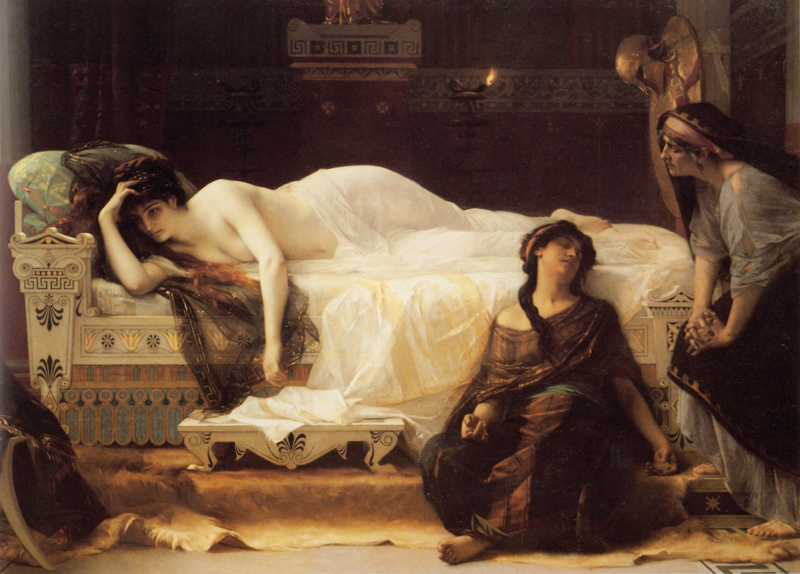 Φαίδρα  by Αλεξάντρ Καμπανέλ - 1880 - 194 x 286 εκ. 