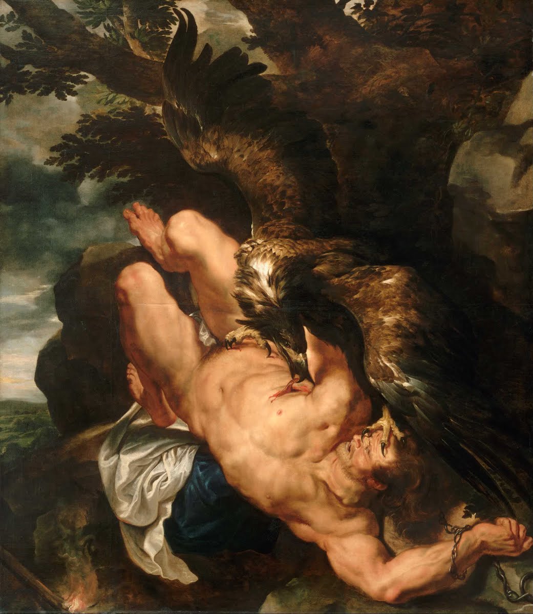縛られたプロメテウス by Peter Paul Rubens - 1611−12年 - 2,44 m x 2,1 m 
