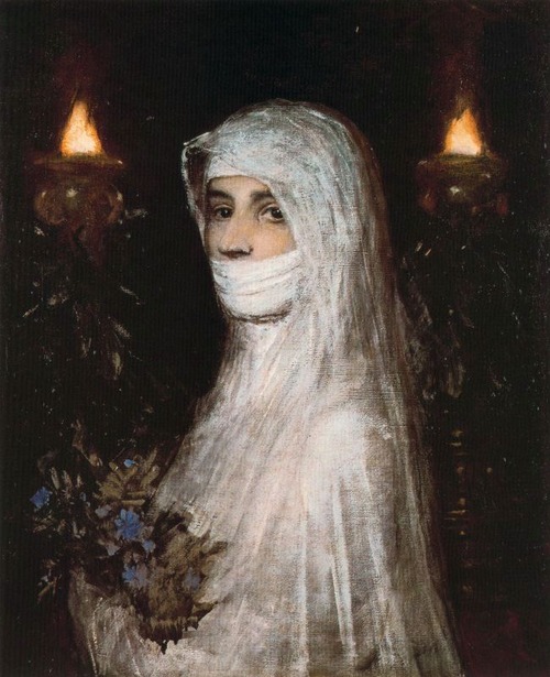 Весталка by Арнольд Бёклин - 1874 - 76 x 61,5 см 