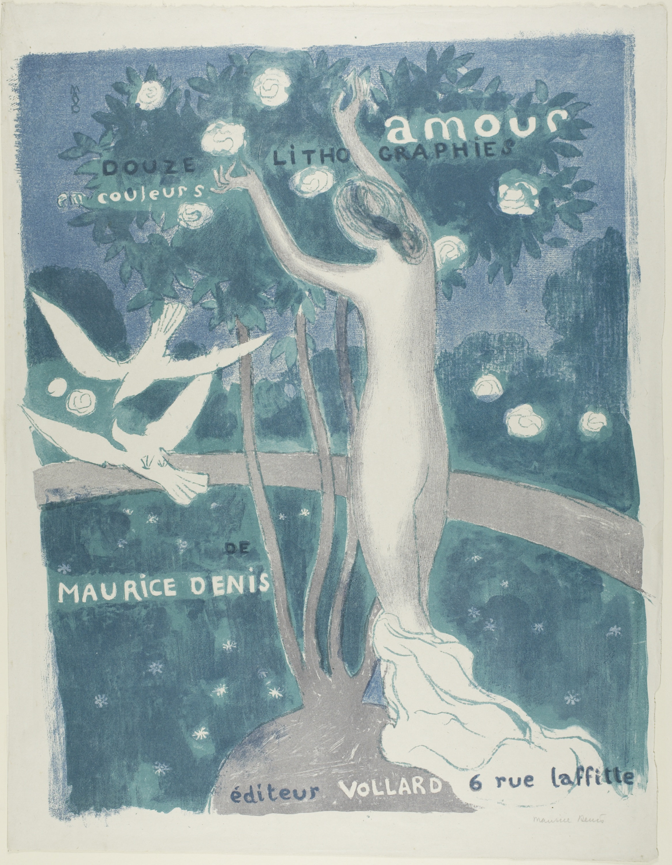 Titelblatt für „Liebe” by Maurice Denis - 1898 - 52,6 × 42,5 cm Art Institute of Chicago