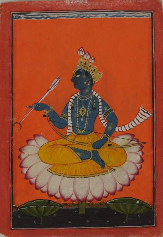 Retrato de Rama (Sri Rama Chandra) by Artista anónimo via DailyArt ...