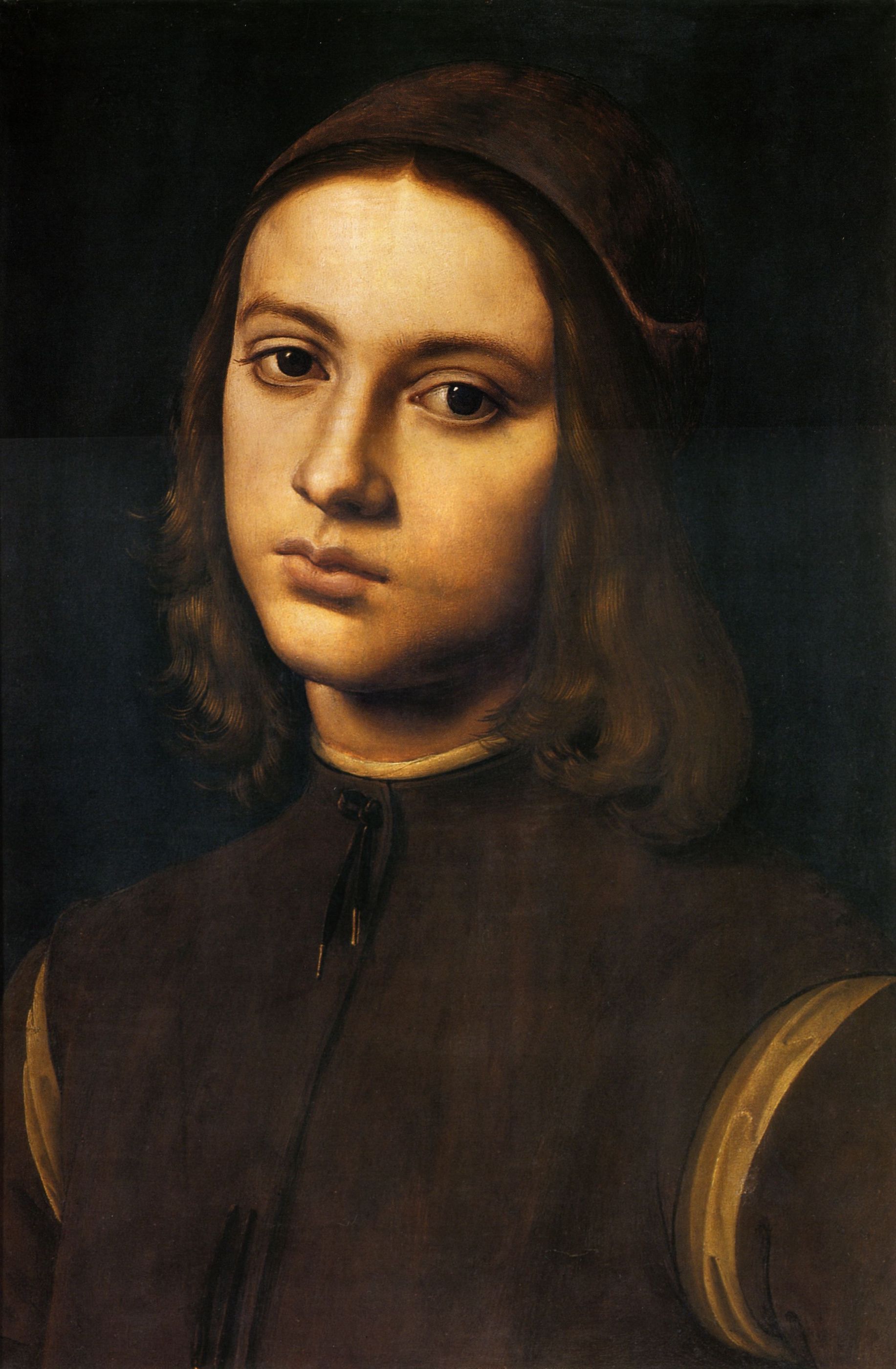 Portrait of a Boy by Pietro Perugino - 1495 - 37 × 26 cm Galleria degli Uffizi