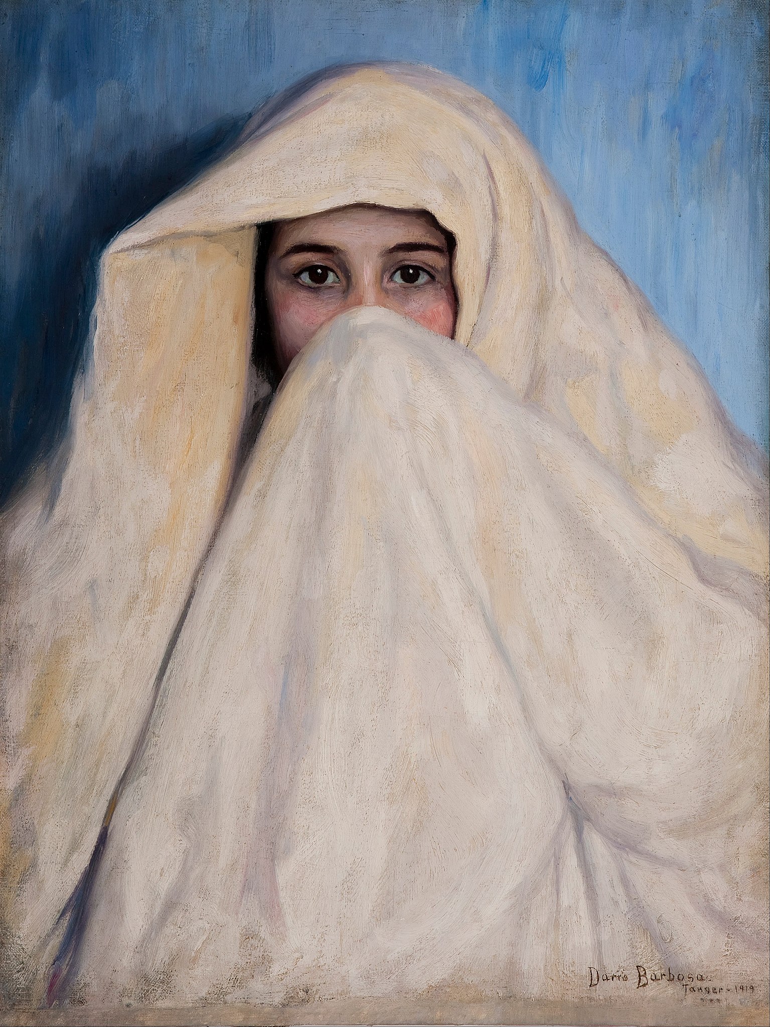 A Moura (The Moorish Woman) by Dario Villares Barbosa - 1919 - 60 x 45 cm Pinacoteca de São Paulo