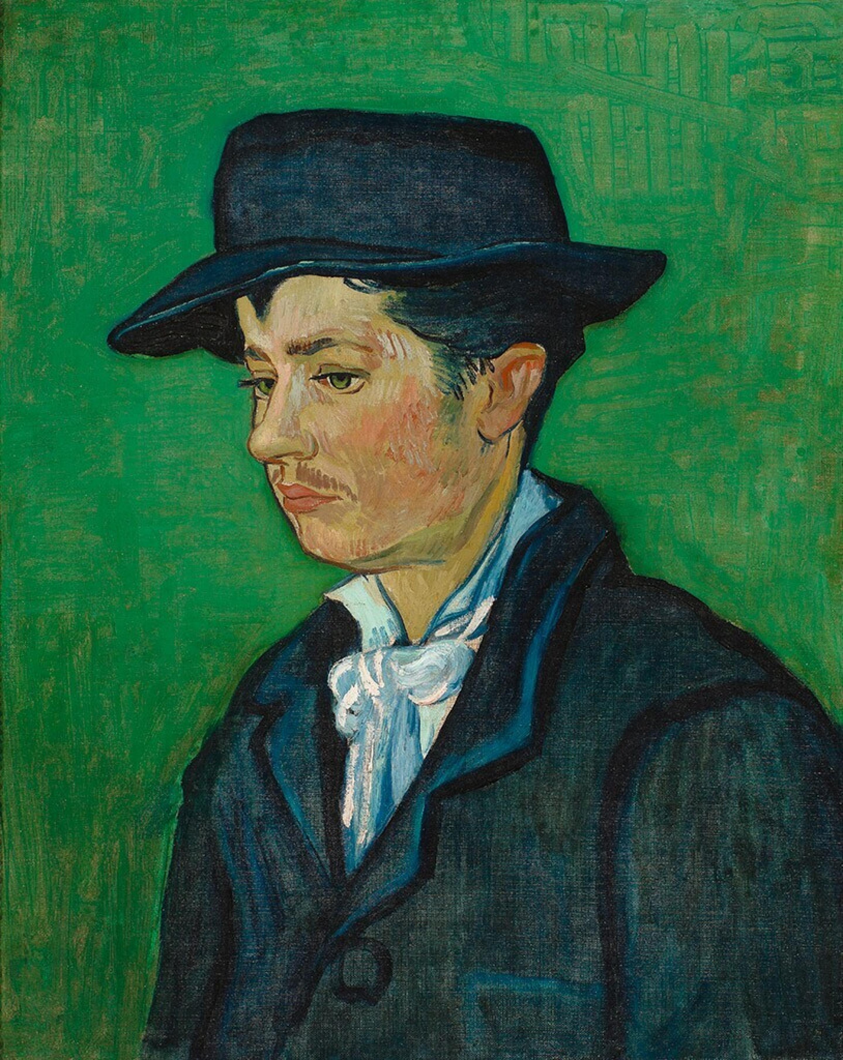 Portrait of Armand Roulin by Vincent van Gogh - 1888 - 65.5 x 54.3 cm Museum Boijmans Van Beuningen