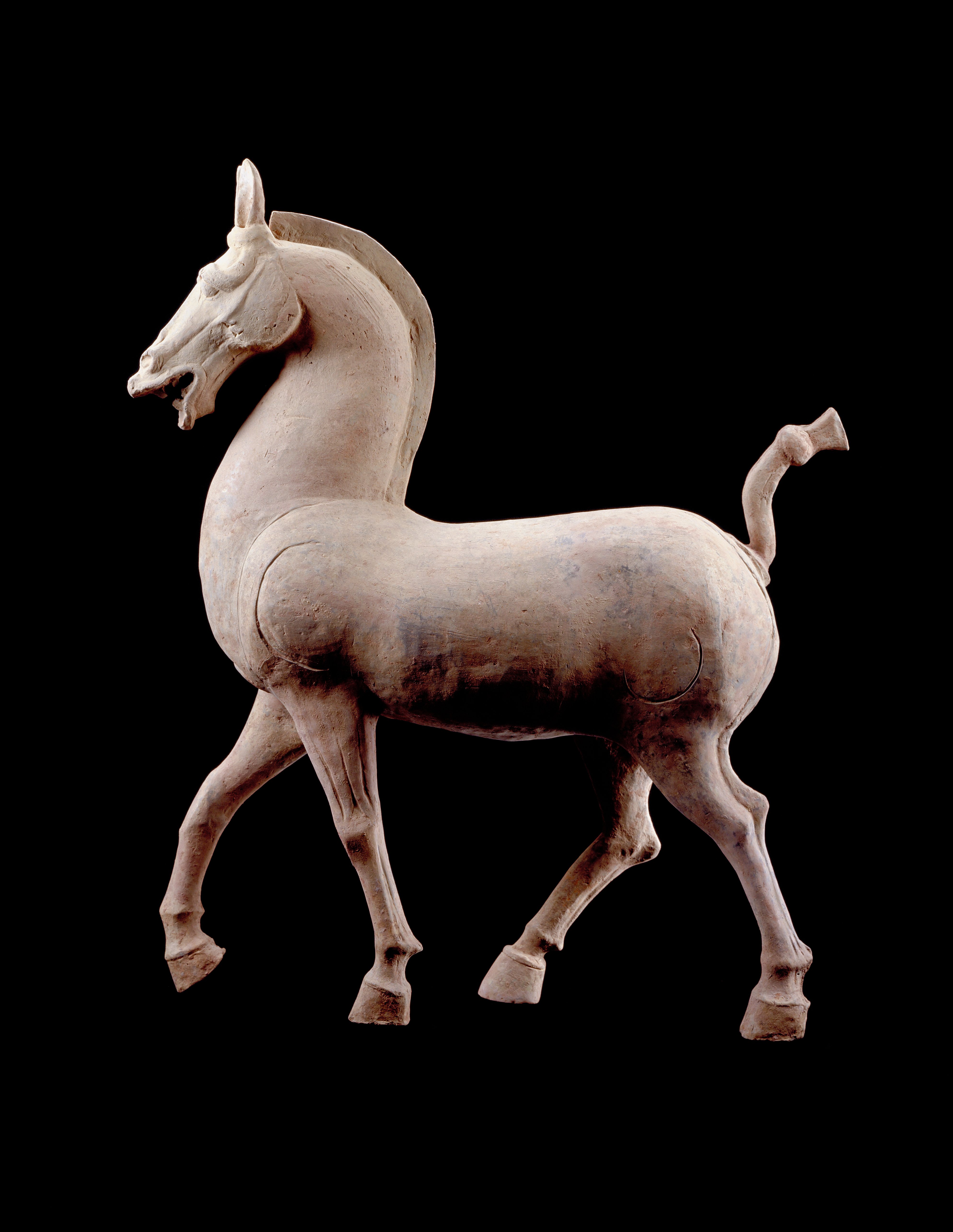 Prancing Horse by Unknown Artist - 1st-3rd century - 106.68 x 92.71 x 29.21 cm Minneapolis Institute of Art